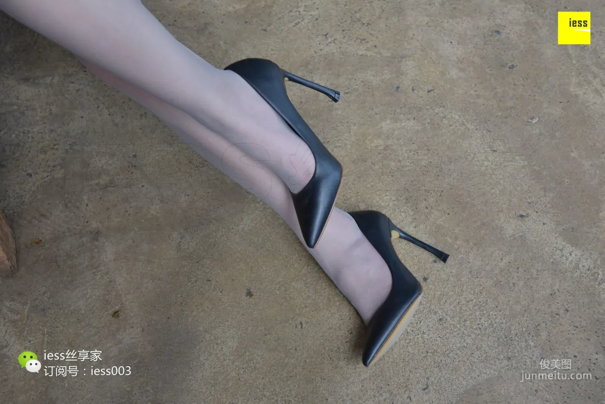 Si Xiang Jia 055 Wen Xin, Gray Stockings OL Working in the Office [IESS] Photo Set photo 22