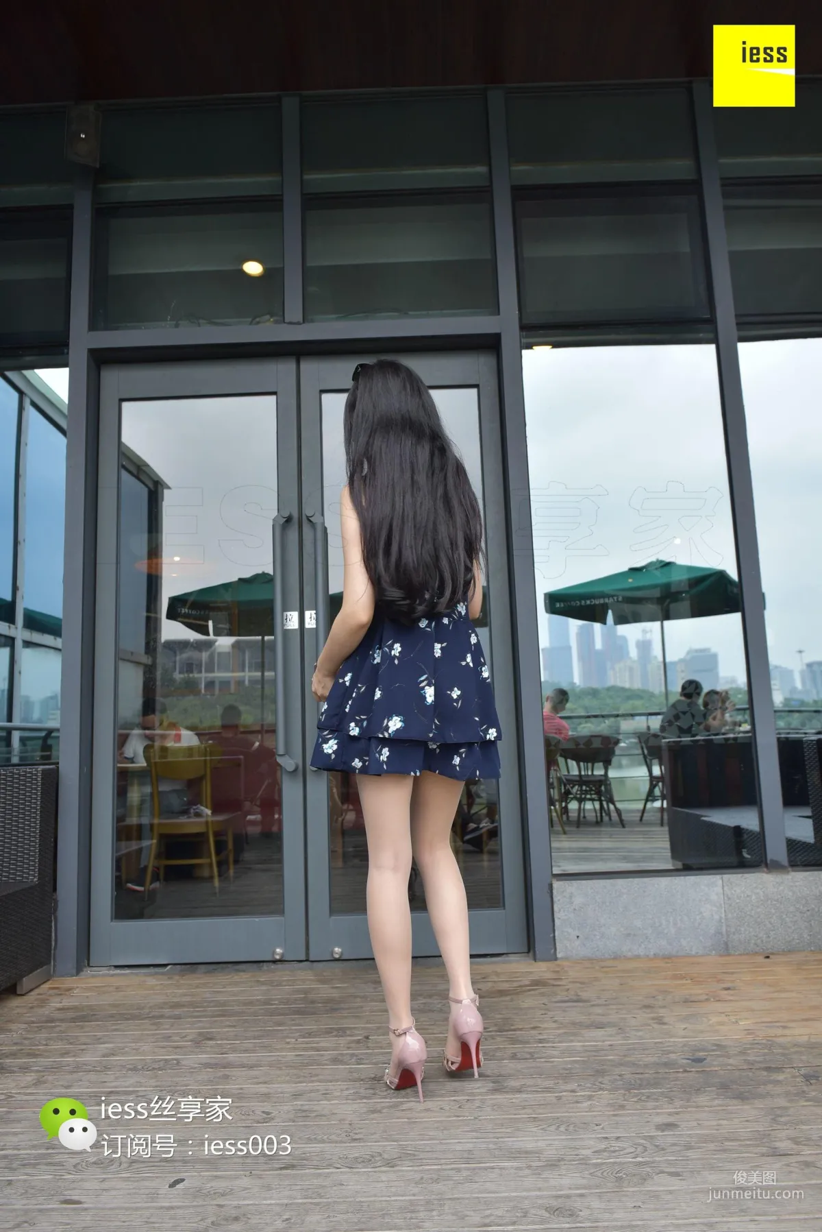 Silk Enjoyer 038 Xin Xin, The Girl Sunbathing at Starbucks II [IESS] Photo Set photo 31
