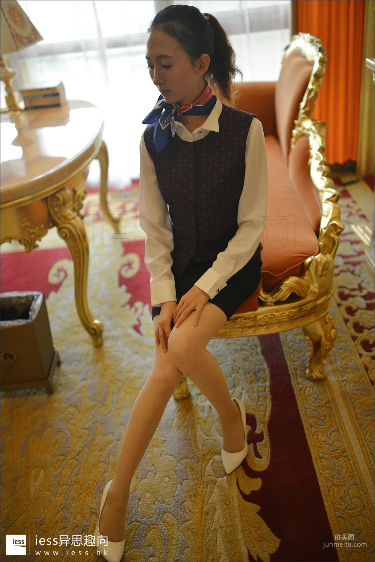 Silk Stockings Bento 128 Xiao MO, I Am MOMO [IESS] Photo Set photo 6