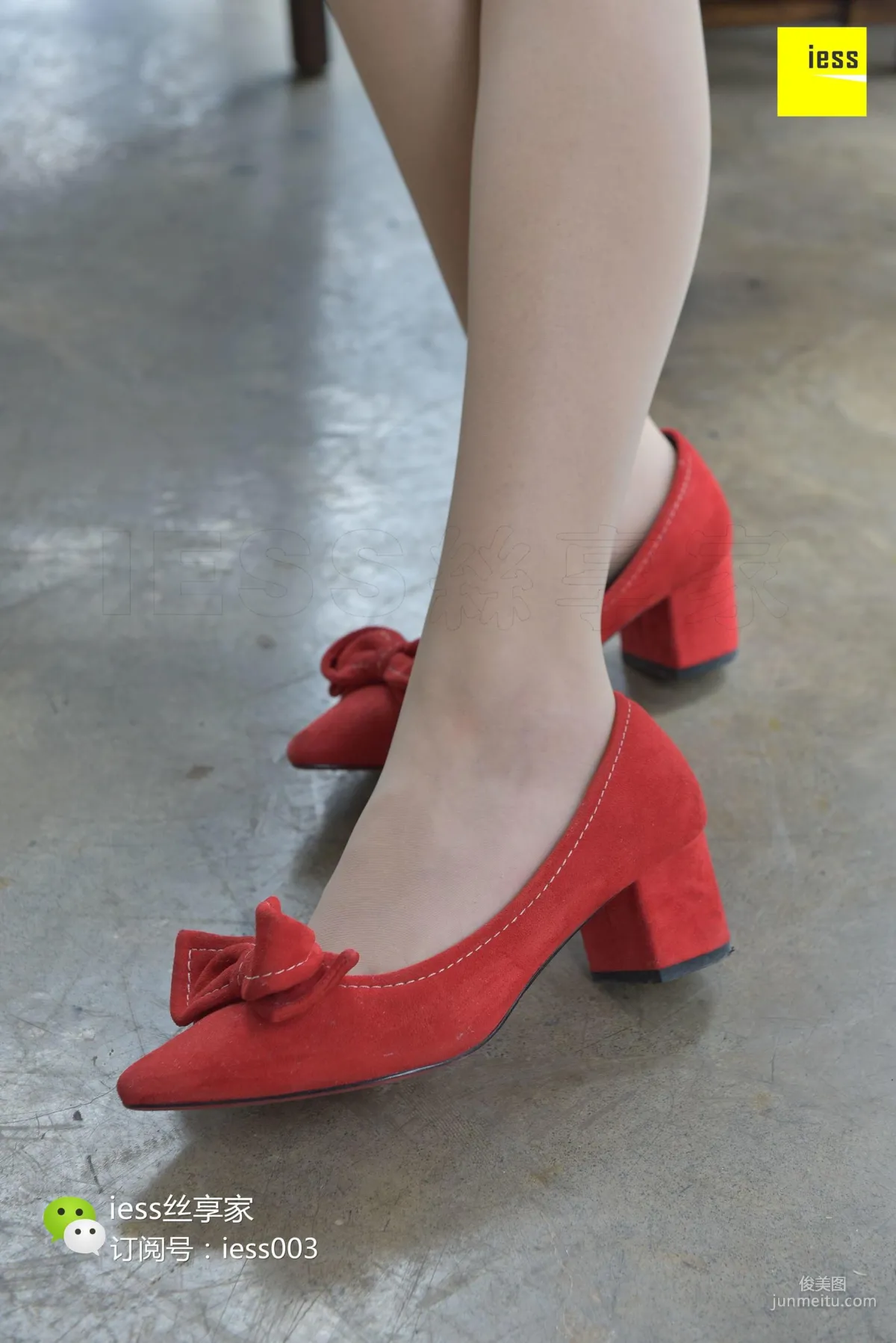 Silk Enjoyer 044 Wen Xin 《Let Go of That Little Red Shoe, Let Me Do It!》[IESS] Photo Set photo 10