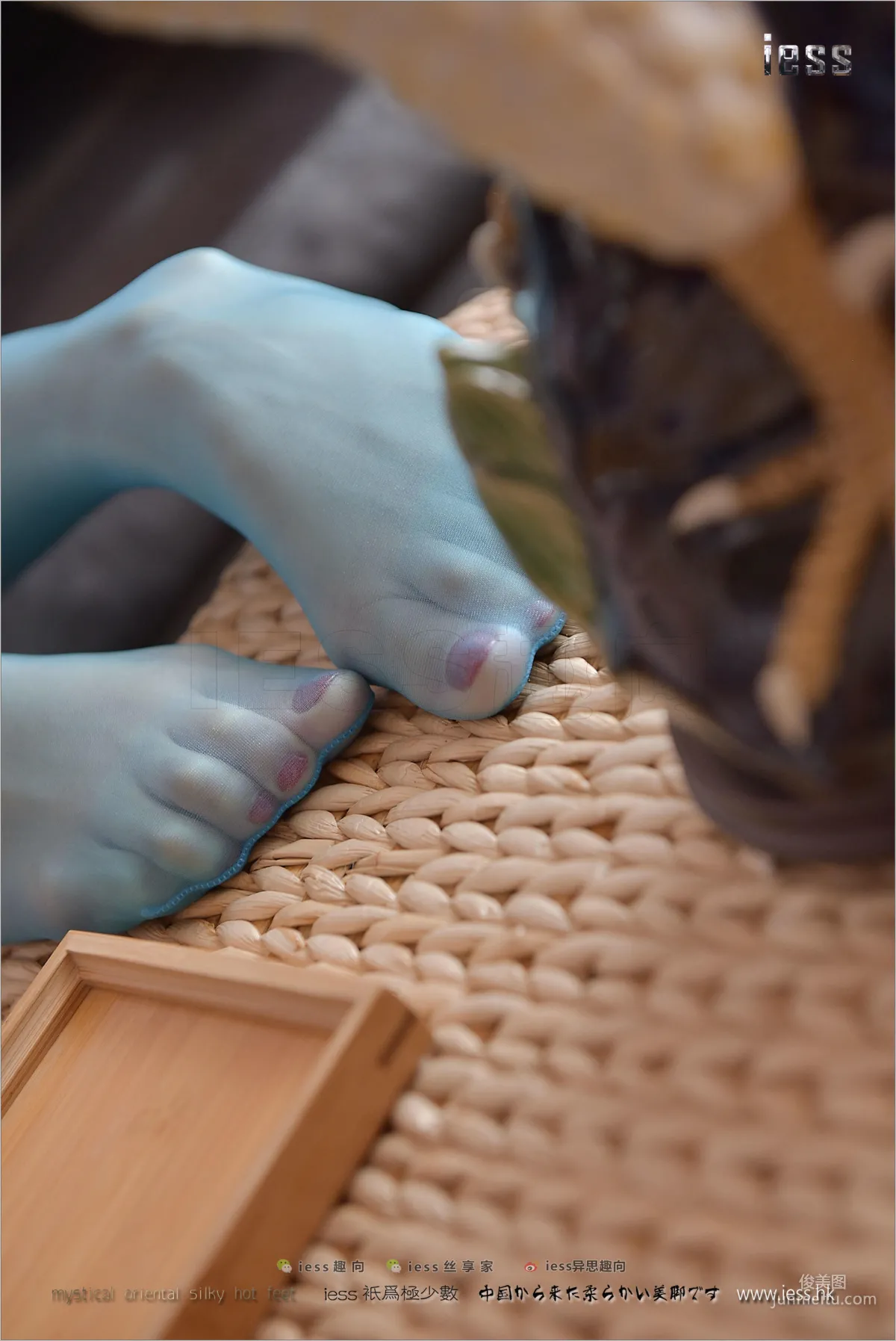 Silk Stockings Bento 141 Shan Shan [Blue Taste] [IESS] Photo Set photo 64