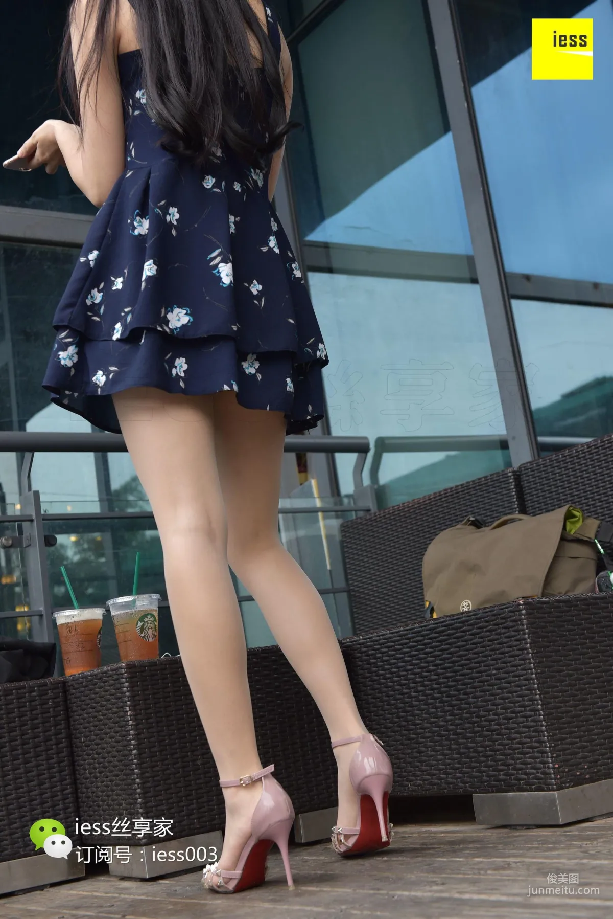 Silk Enjoyer 038 Xin Xin, The Girl Sunbathing at Starbucks II [IESS] Photo Set photo 15