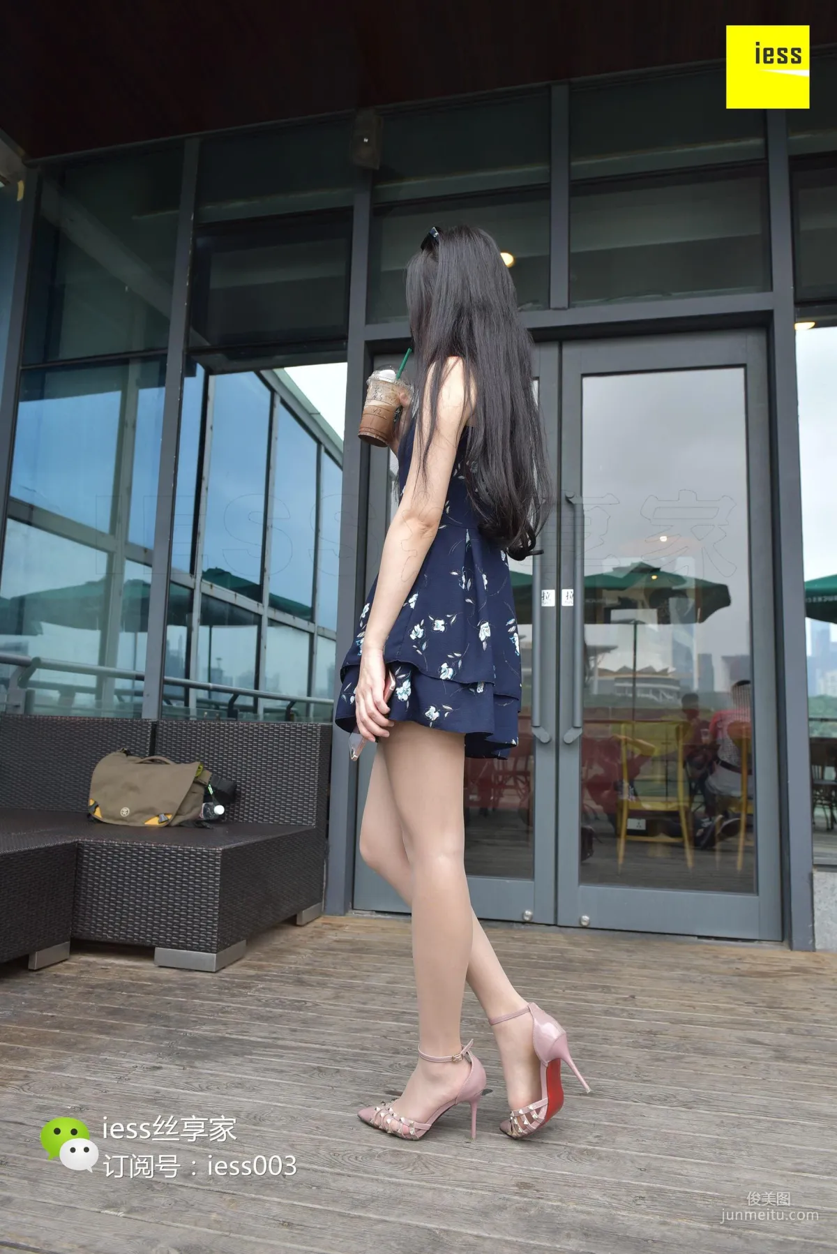 Silk Enjoyer 038 Xin Xin, The Girl Sunbathing at Starbucks II [IESS] Photo Set photo 26