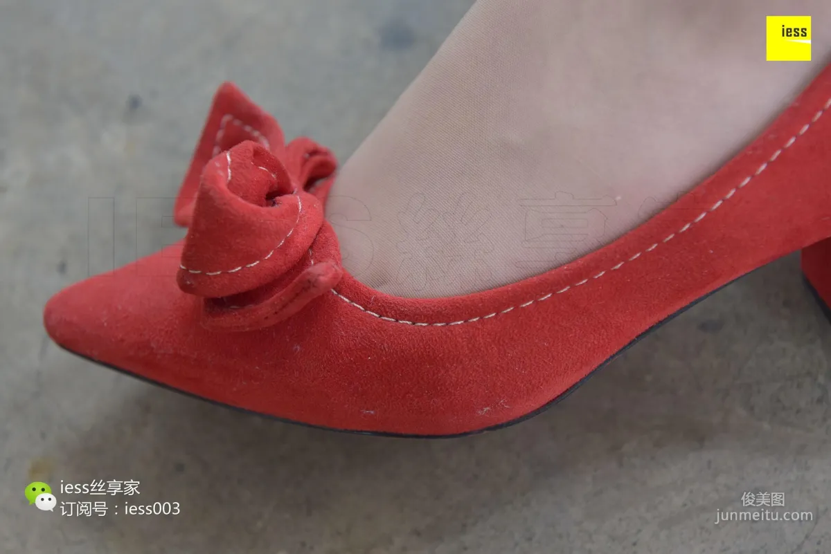 Silk Enjoyer 044 Wen Xin 《Let Go of That Little Red Shoe, Let Me Do It!》[IESS] Photo Set photo 12