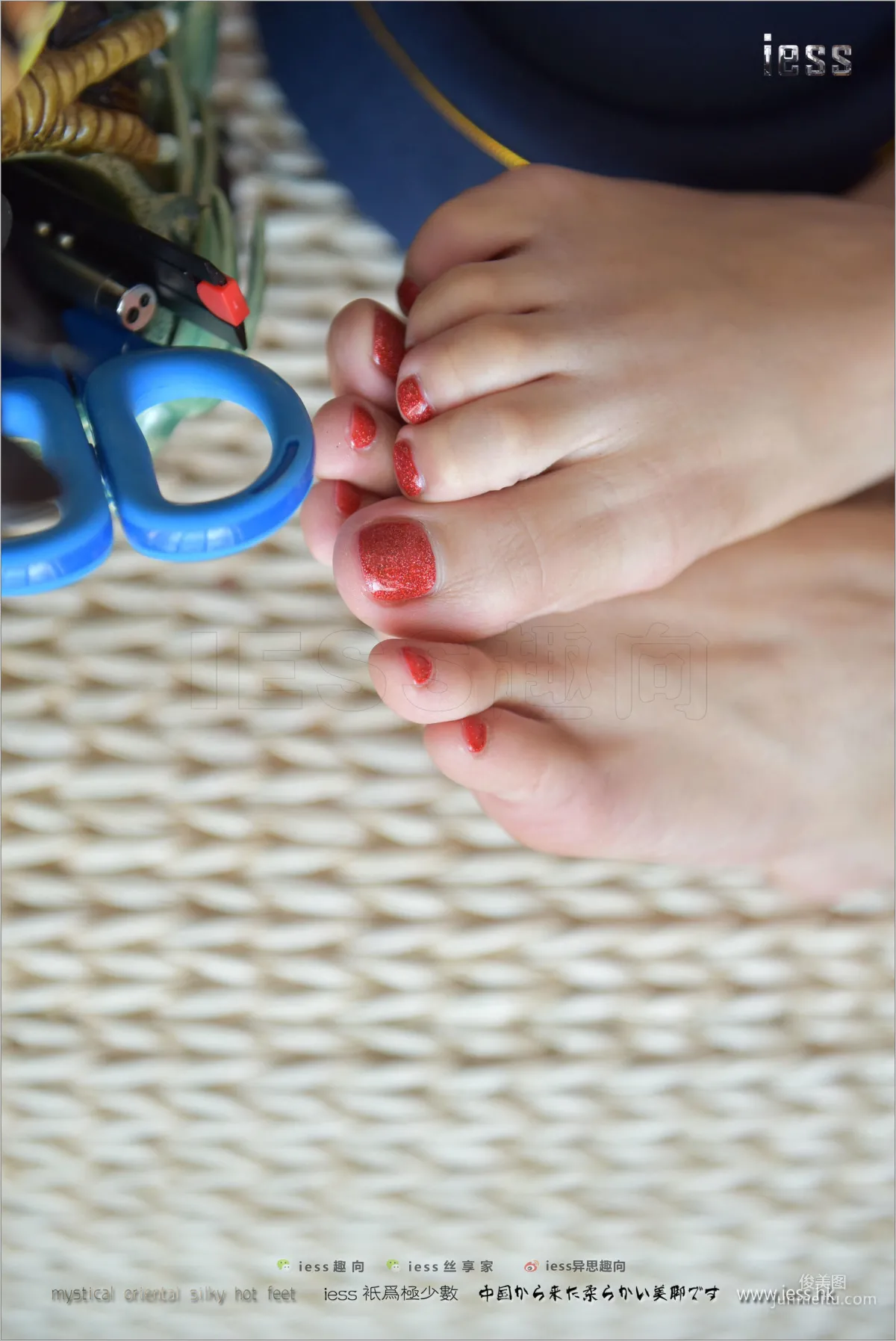 Silk Stockings Bento 137 Shan Shan Barefoot Sandals [IESS] Photo Set photo 92