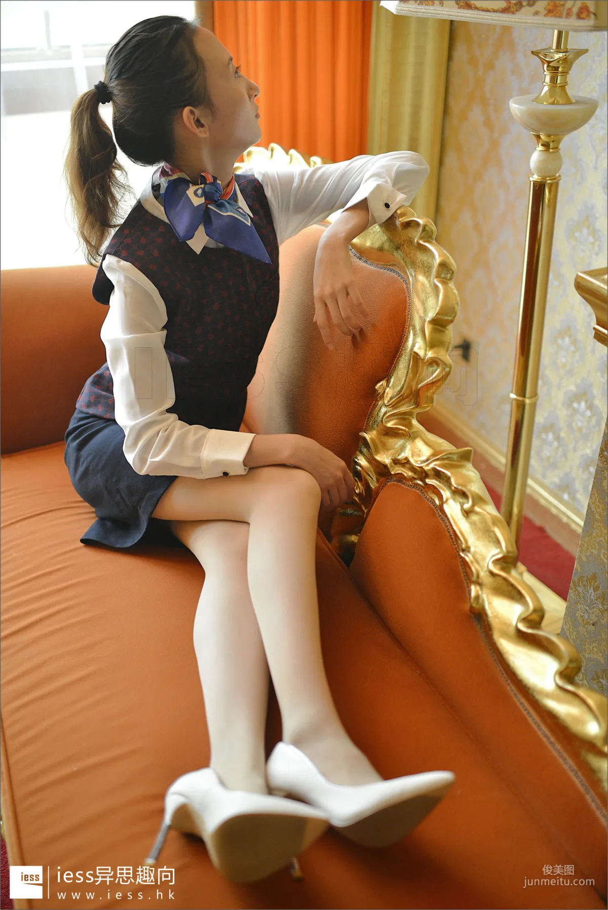 Silk Stockings Bento 128 Xiao MO, I Am MOMO [IESS] Photo Set photo 10