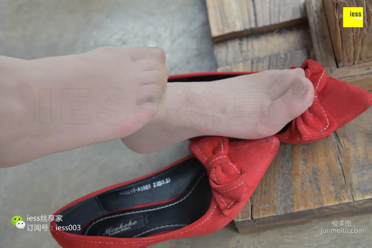 Silk Enjoyer 044 Wen Xin 《Let Go of That Little Red Shoe, Let Me Do It!》[IESS] Photo Set photo 45