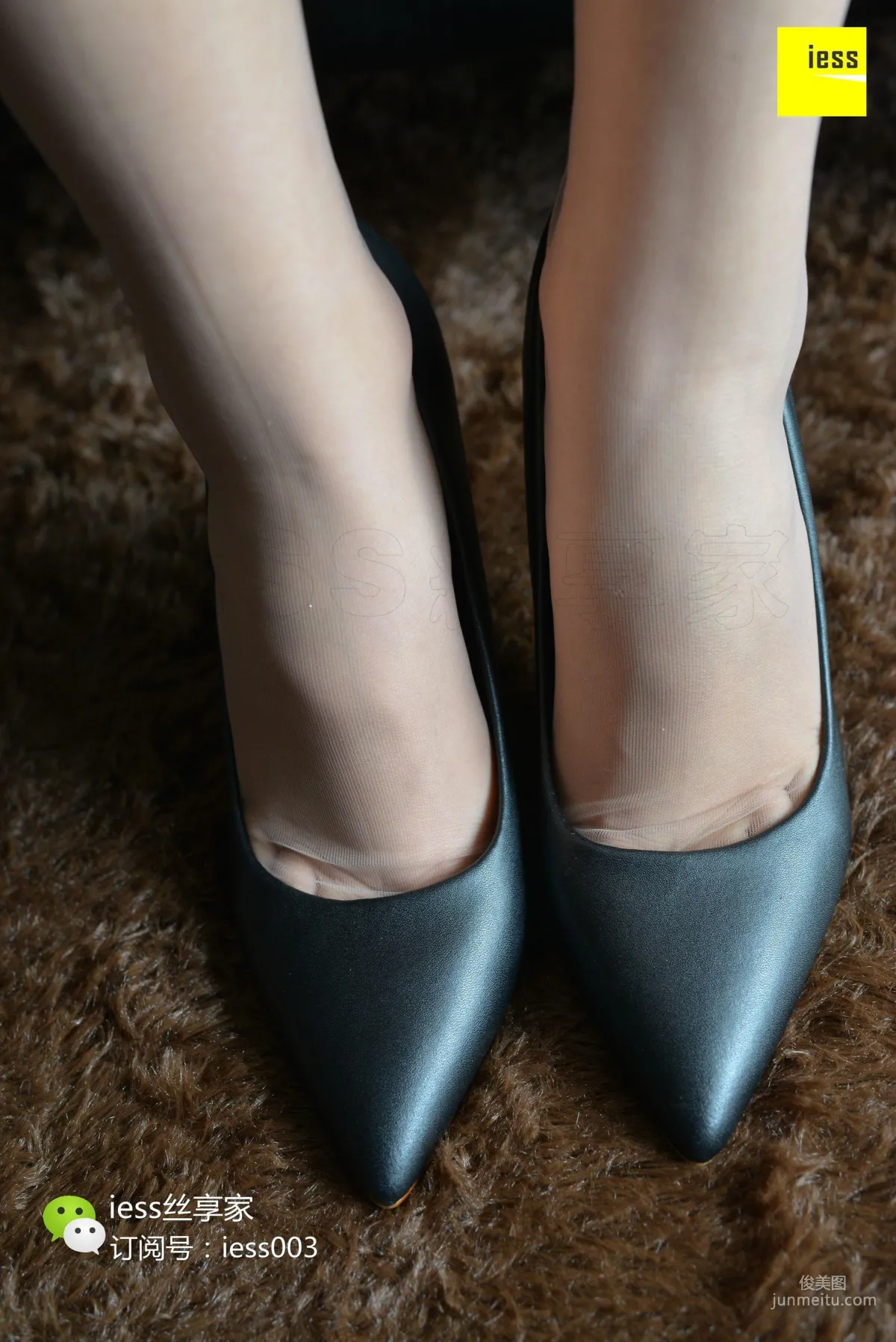 Silk Enjoyer 060 Xiao C Non-Stretch Flesh-Colored Suspender Stockings [IESS] Photo Set photo 45