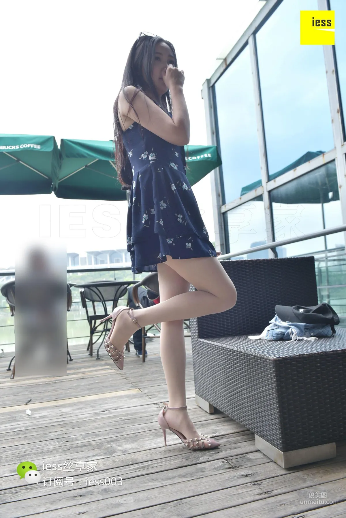 Silk Enjoyer 038 Xin Xin, The Girl Sunbathing at Starbucks II [IESS] Photo Set photo 40
