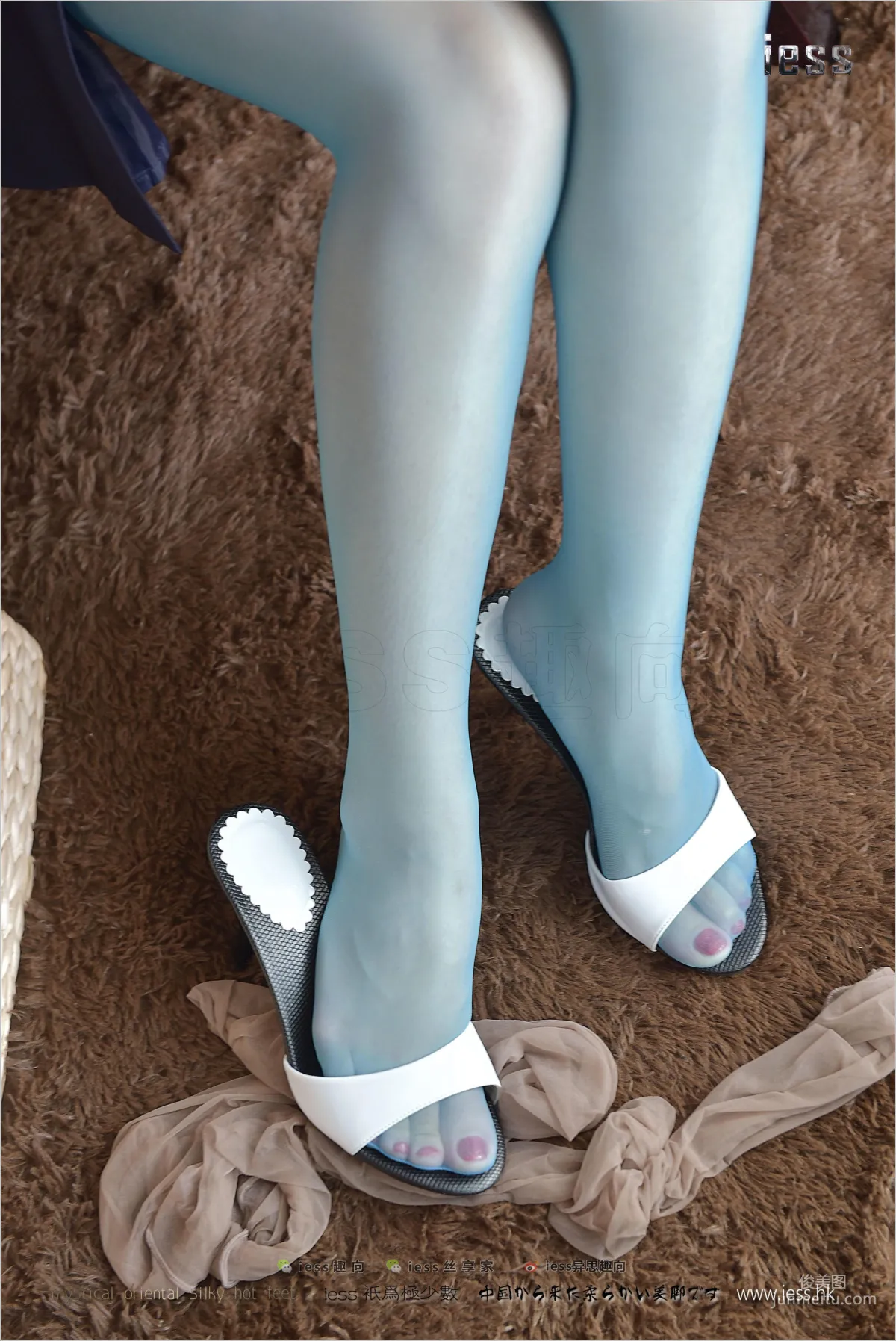 Silk Stockings Bento 141 Shan Shan [Blue Taste] [IESS] Photo Set photo 16