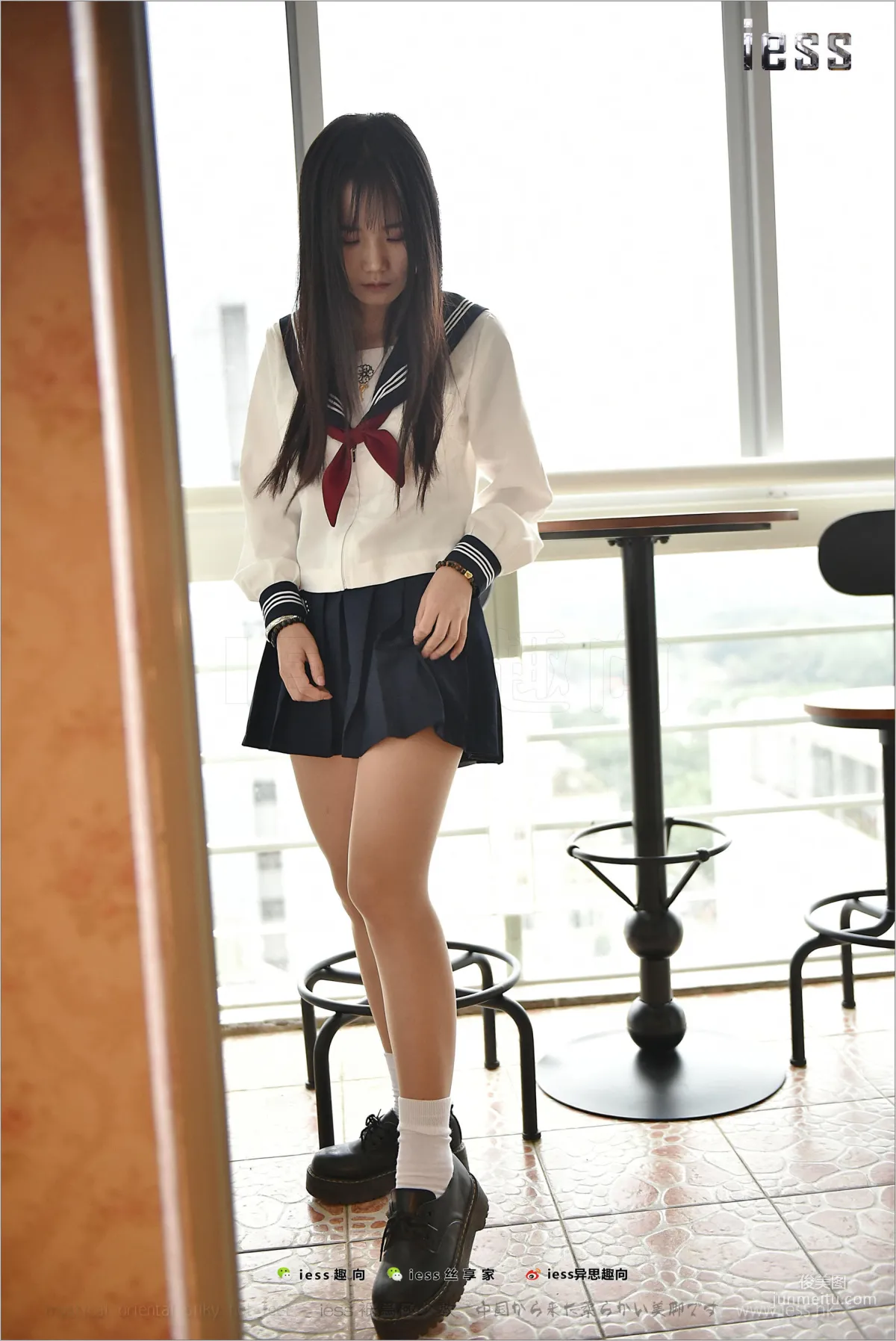 絲足便當148 琪琪 《棉襪JK》[IESS異思趣向] 寫真集 5