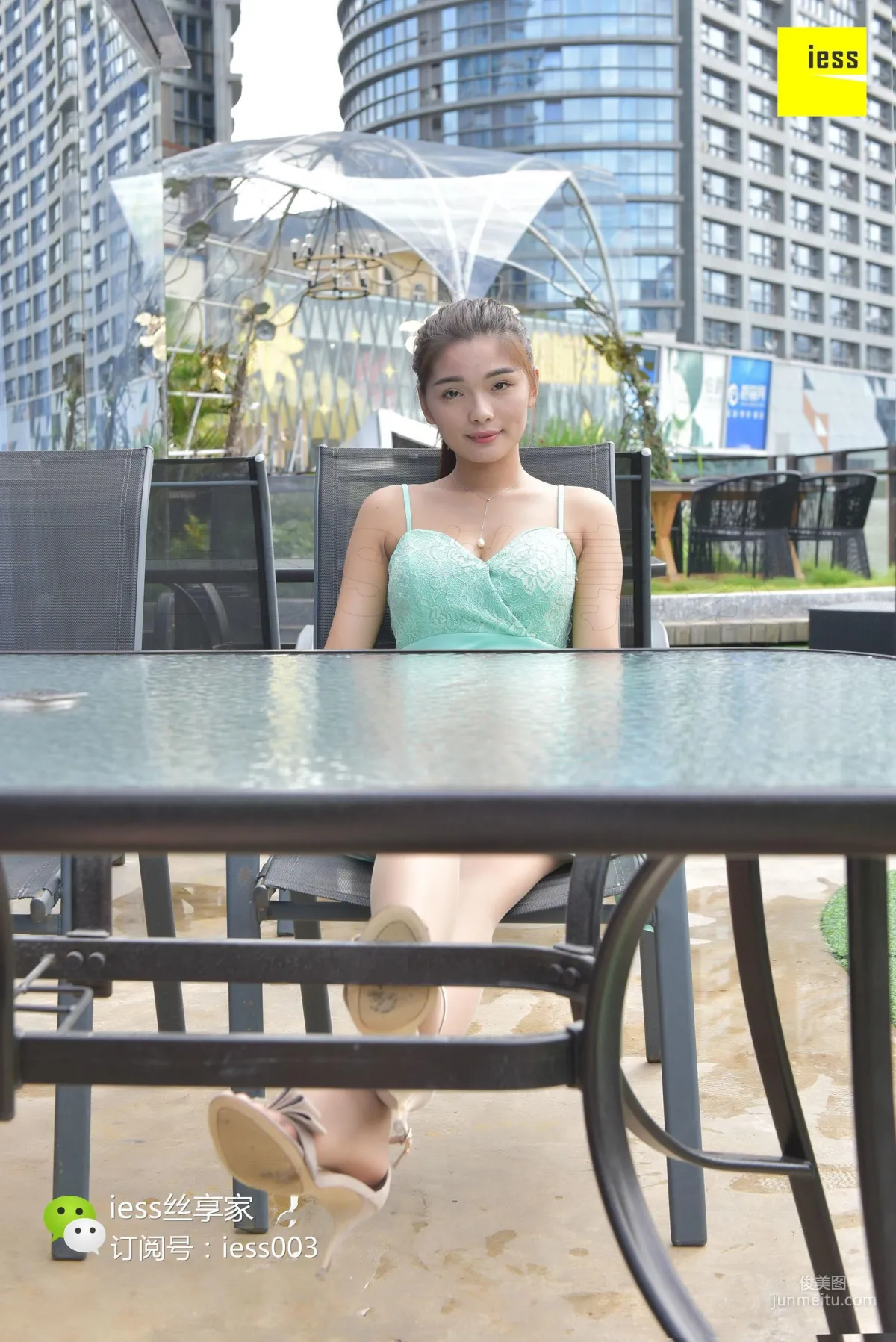 Silk Enjoyer 052 Xiao Xue "Making a Heart with Stocking Feet" [IESS] Photo Set photo 51