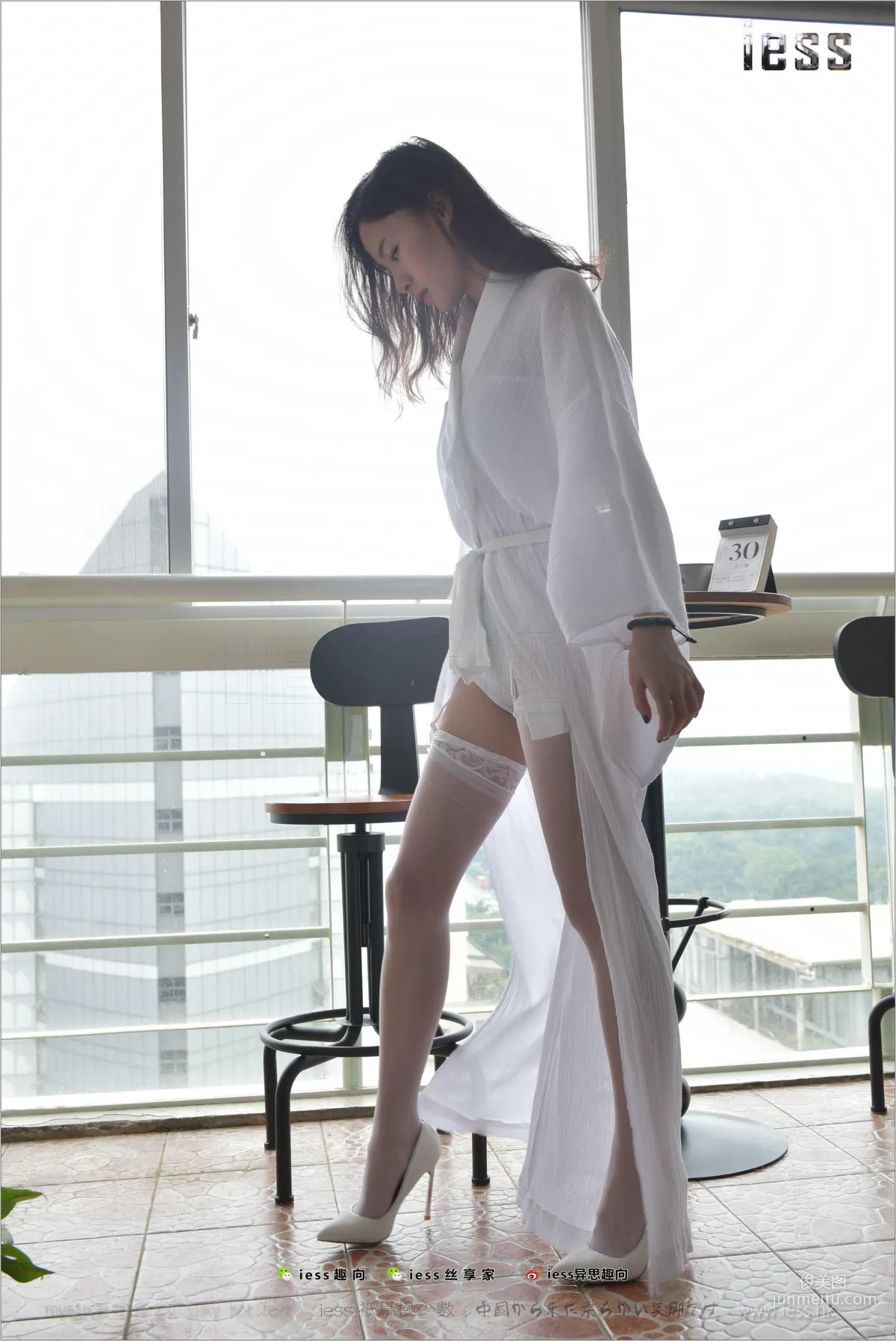 Silk Stockings Bento 179 Xiao Liu 《No.8 White Stockings Waltz》 [IESS] Photo Set photo 14