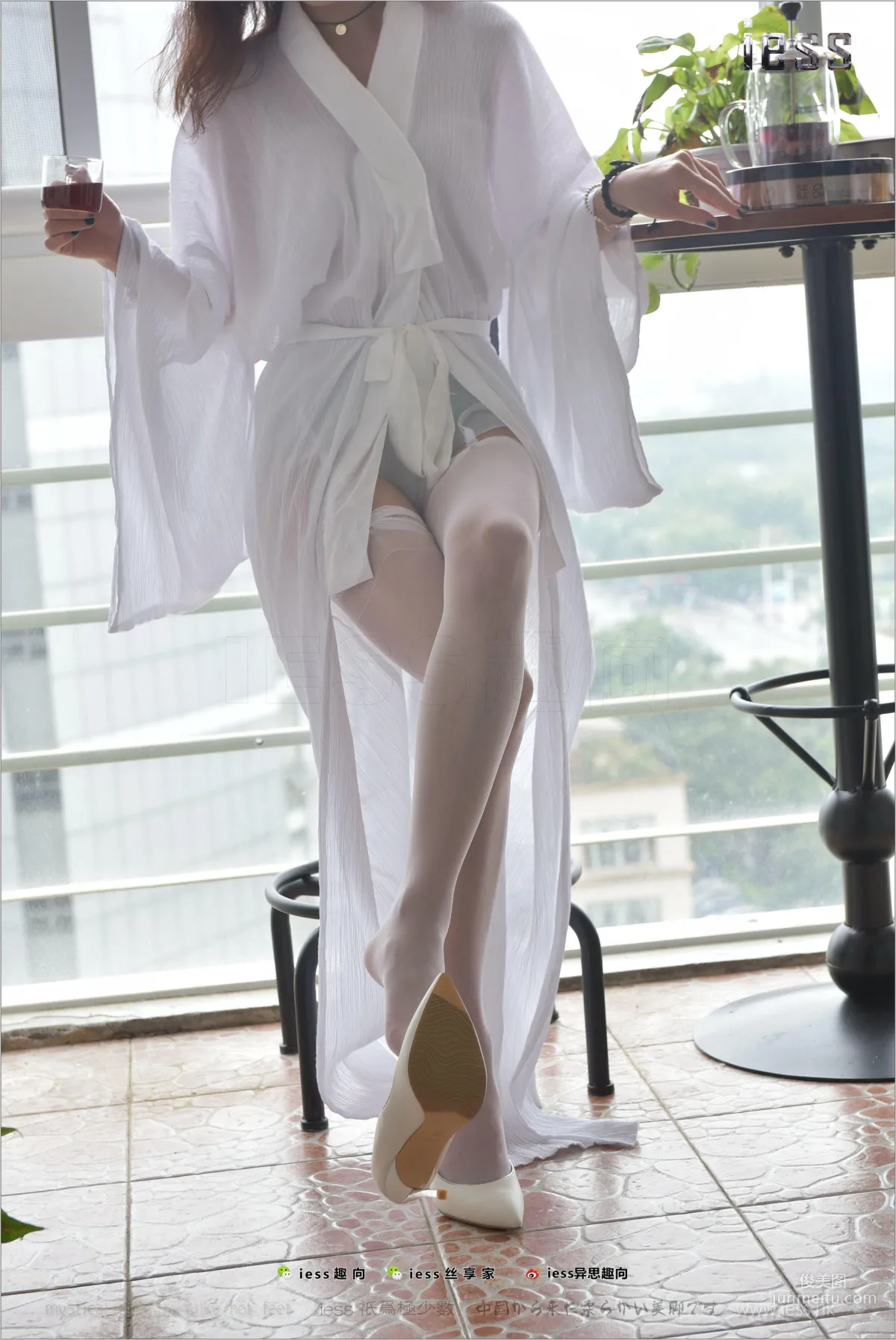 Silk Stockings Bento 179 Xiao Liu 《No.8 White Stockings Waltz》 [IESS] Photo Set photo 17
