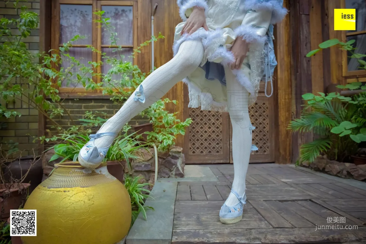 Silk Enjoyer 122 Mu Mu, Hanfu Embroidered Shoes White Socks [IESS] Photo Set photo 7