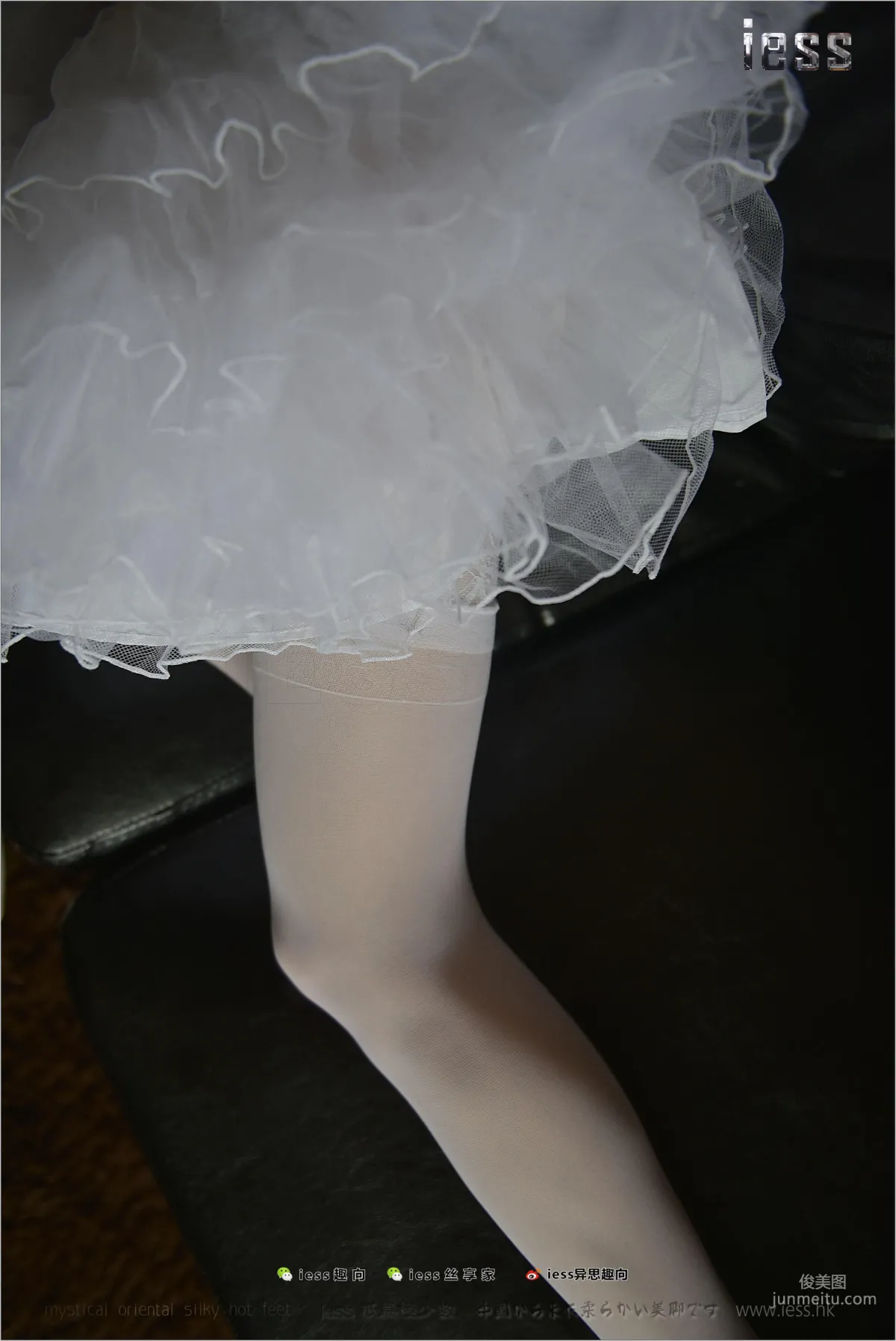 Silk Stockings Bento 159 Xiao Liu White Silver Ear [IESS] Photo Set photo 83