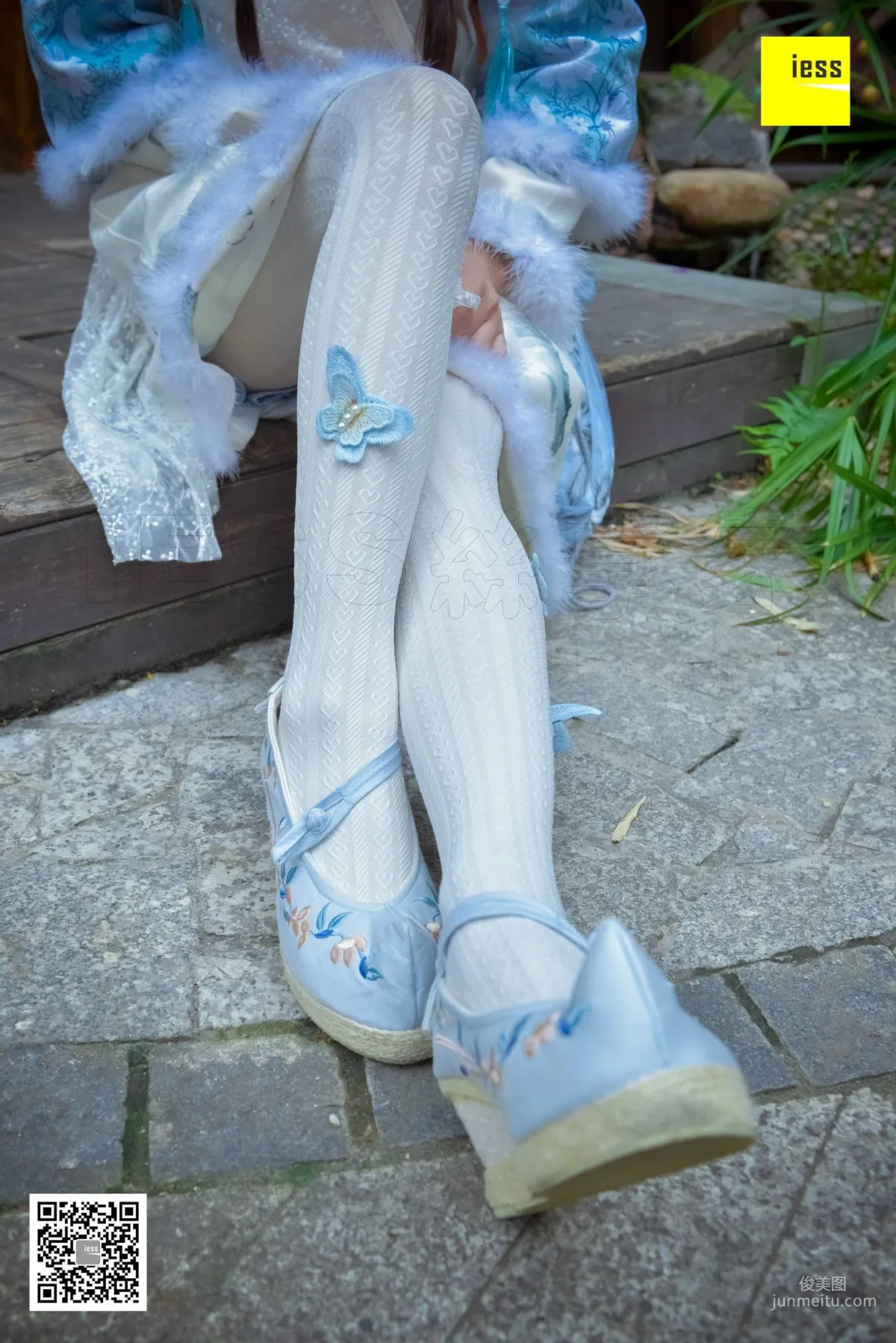 Silk Enjoyer 122 Mu Mu, Hanfu Embroidered Shoes White Socks [IESS] Photo Set photo 20