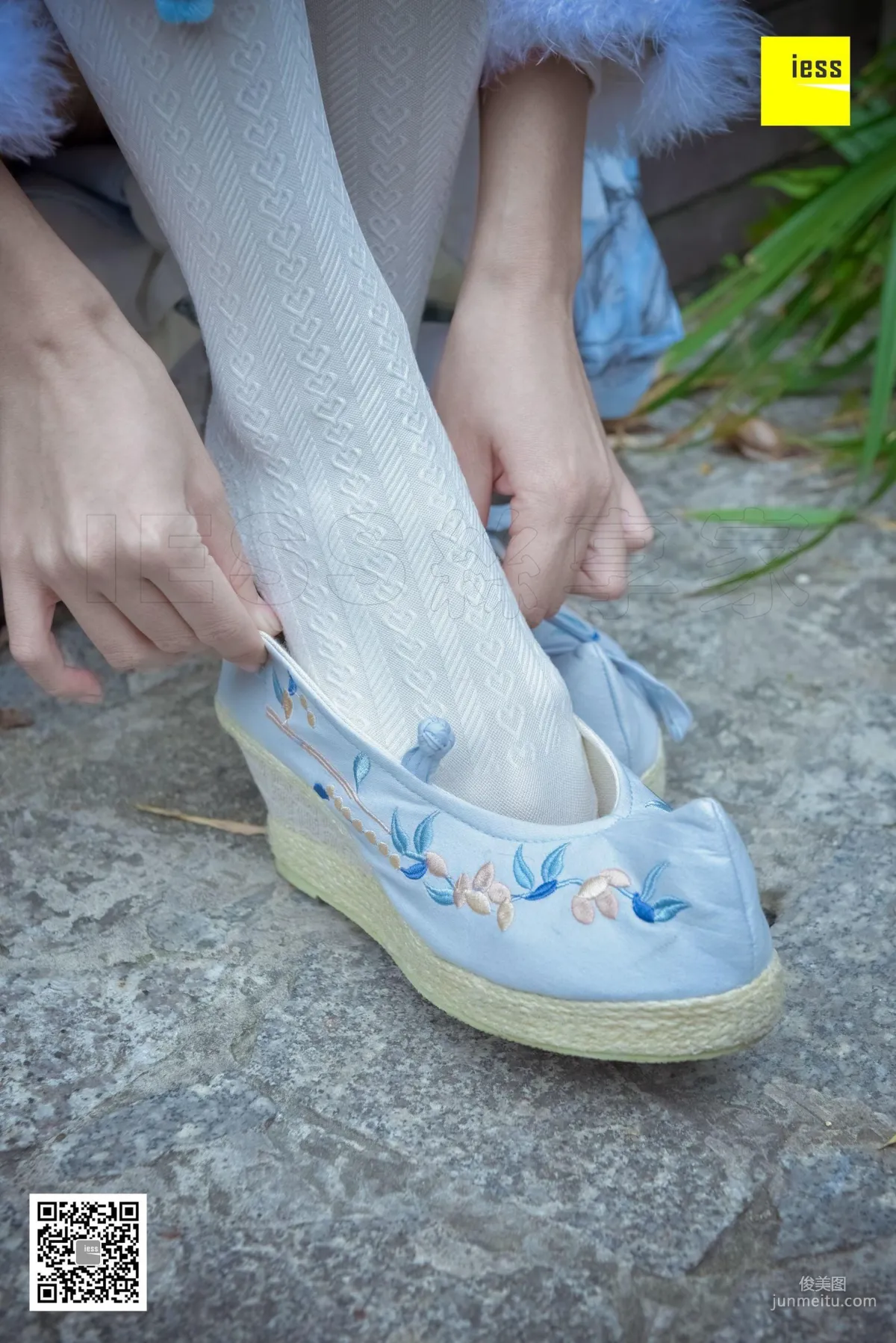 Silk Enjoyer 122 Mu Mu, Hanfu Embroidered Shoes White Socks [IESS] Photo Set photo 43