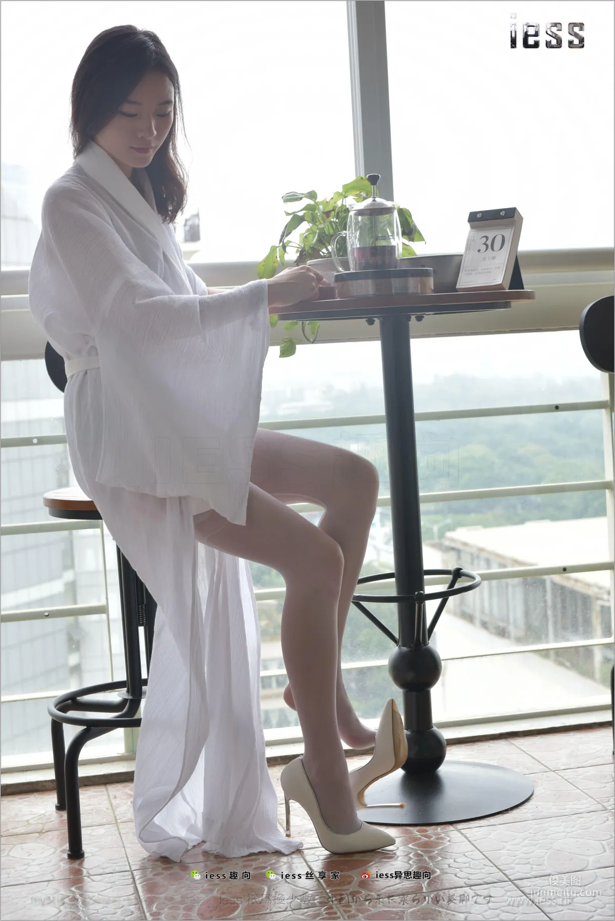 Silk Stockings Bento 179 Xiao Liu 《No.8 White Stockings Waltz》 [IESS] Photo Set photo 23