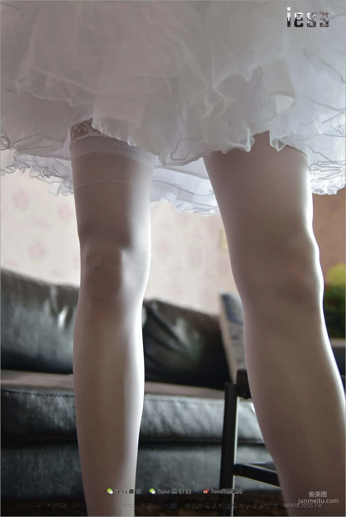 Silk Stockings Bento 159 Xiao Liu White Silver Ear [IESS] Photo Set photo 32