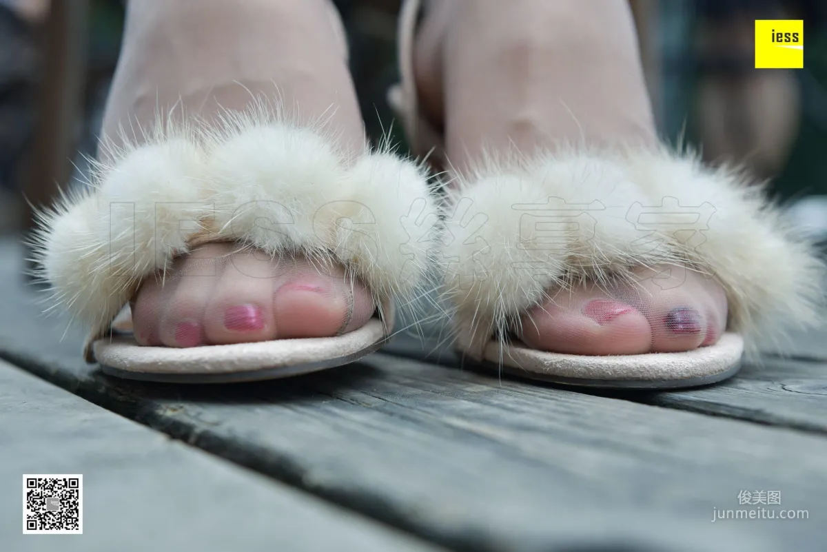 Silk Enjoyer 114 Jing Jing Fluffy Lace-Up Sandals [IESS] Photo Set photo 50
