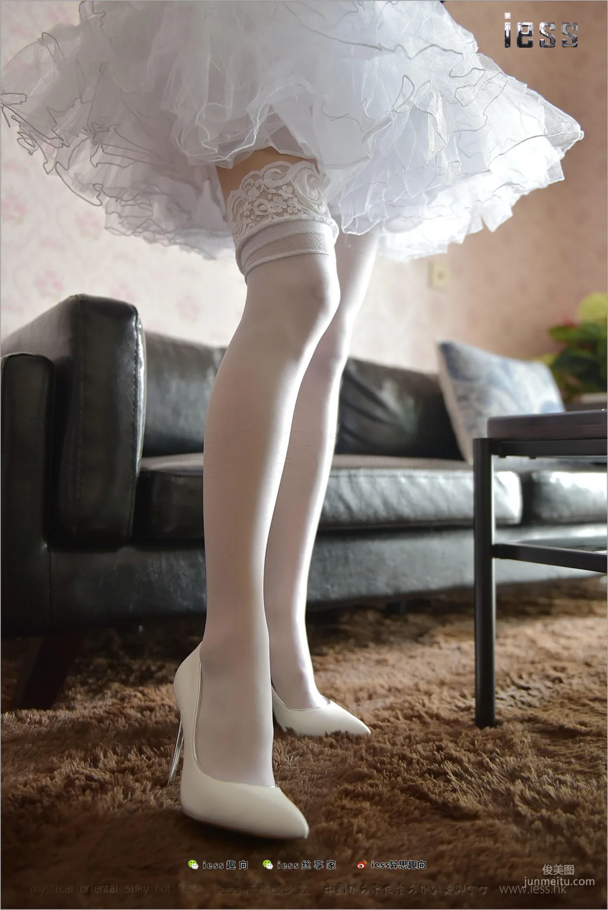 Silk Stockings Bento 159 Xiao Liu White Silver Ear [IESS] Photo Set photo 20