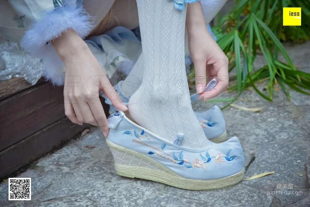 Silk Enjoyer 122 Mu Mu, Hanfu Embroidered Shoes White Socks [IESS] Photo Set photo 41