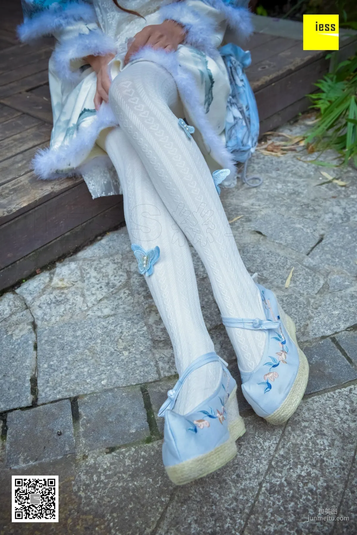 Silk Enjoyer 122 Mu Mu, Hanfu Embroidered Shoes White Socks [IESS] Photo Set photo 21