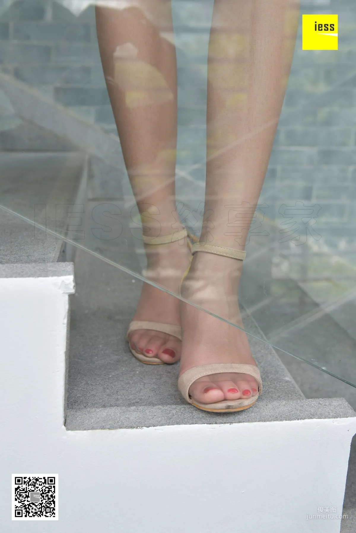 Silk Enjoyer 118 Qi Qi《Nothing Is Sexier Than Brown Stockings II》[IESS] Photo Set photo 16