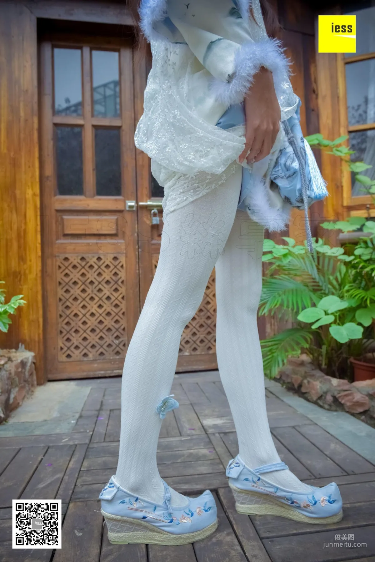 Silk Enjoyer 122 Mu Mu, Hanfu Embroidered Shoes White Socks [IESS] Photo Set photo 32