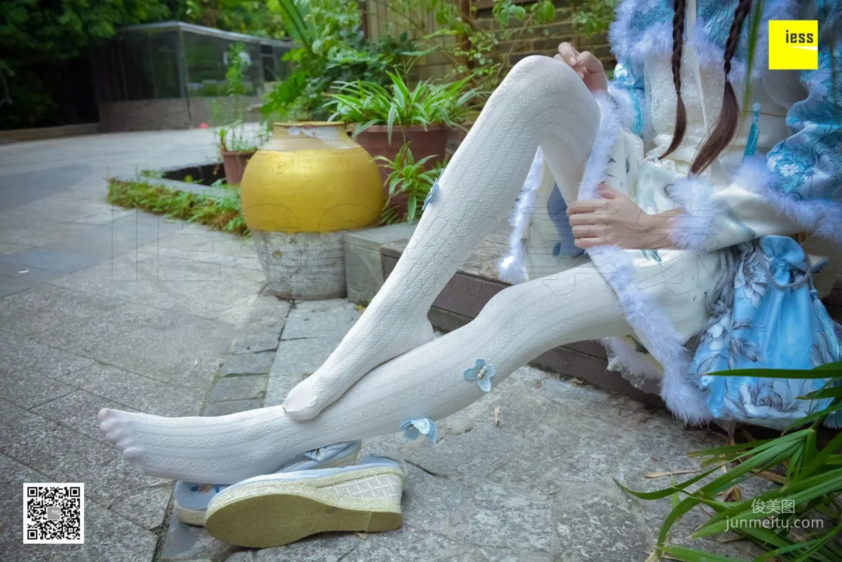 Silk Enjoyer 122 Mu Mu, Hanfu Embroidered Shoes White Socks [IESS] Photo Set photo 91