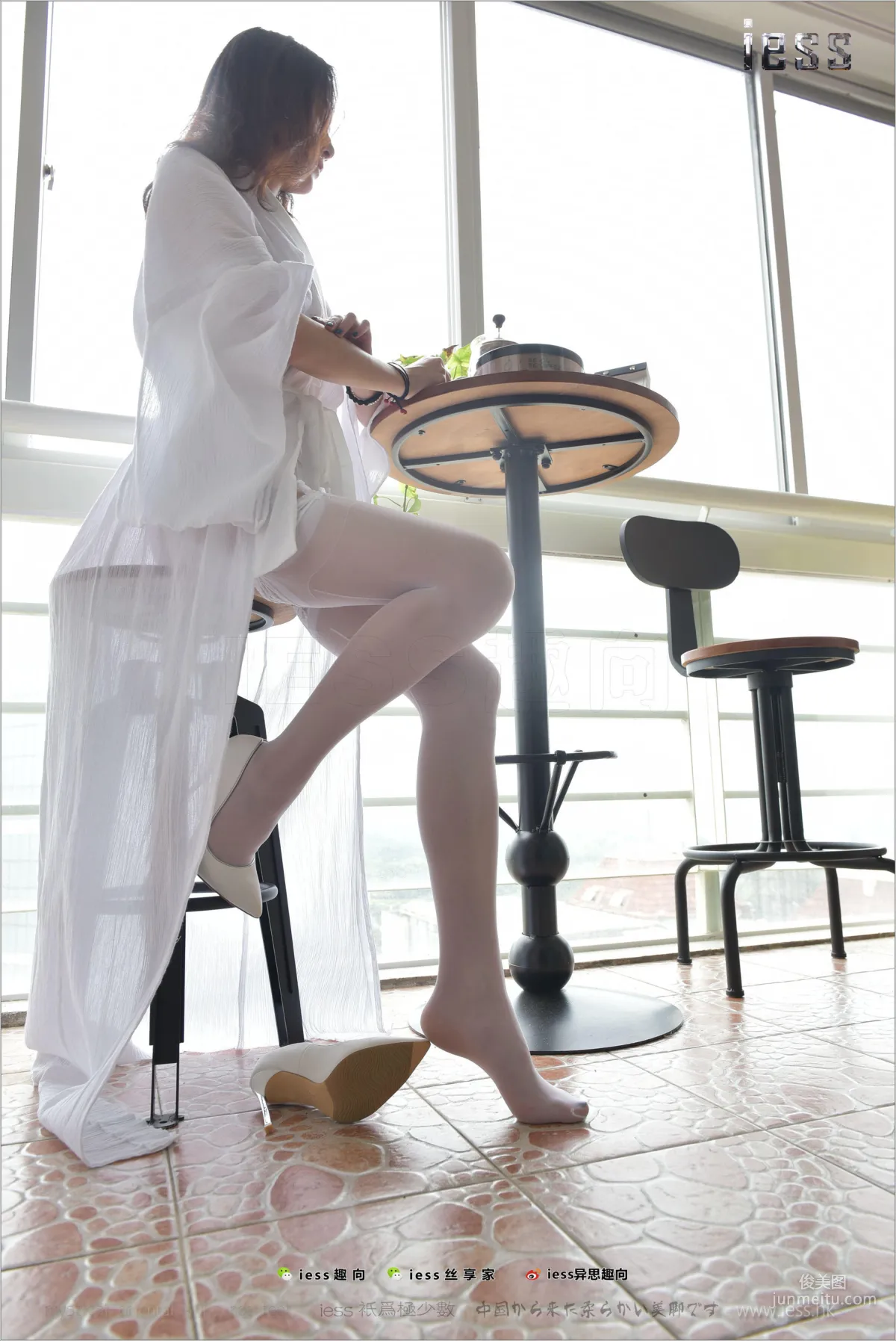 Silk Stockings Bento 179 Xiao Liu 《No.8 White Stockings Waltz》 [IESS] Photo Set photo 42