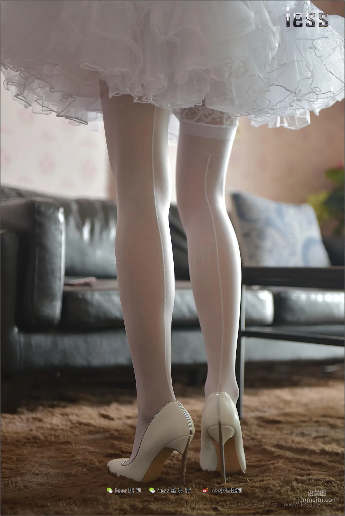 Silk Stockings Bento 159 Xiao Liu White Silver Ear [IESS] Photo Set photo 18