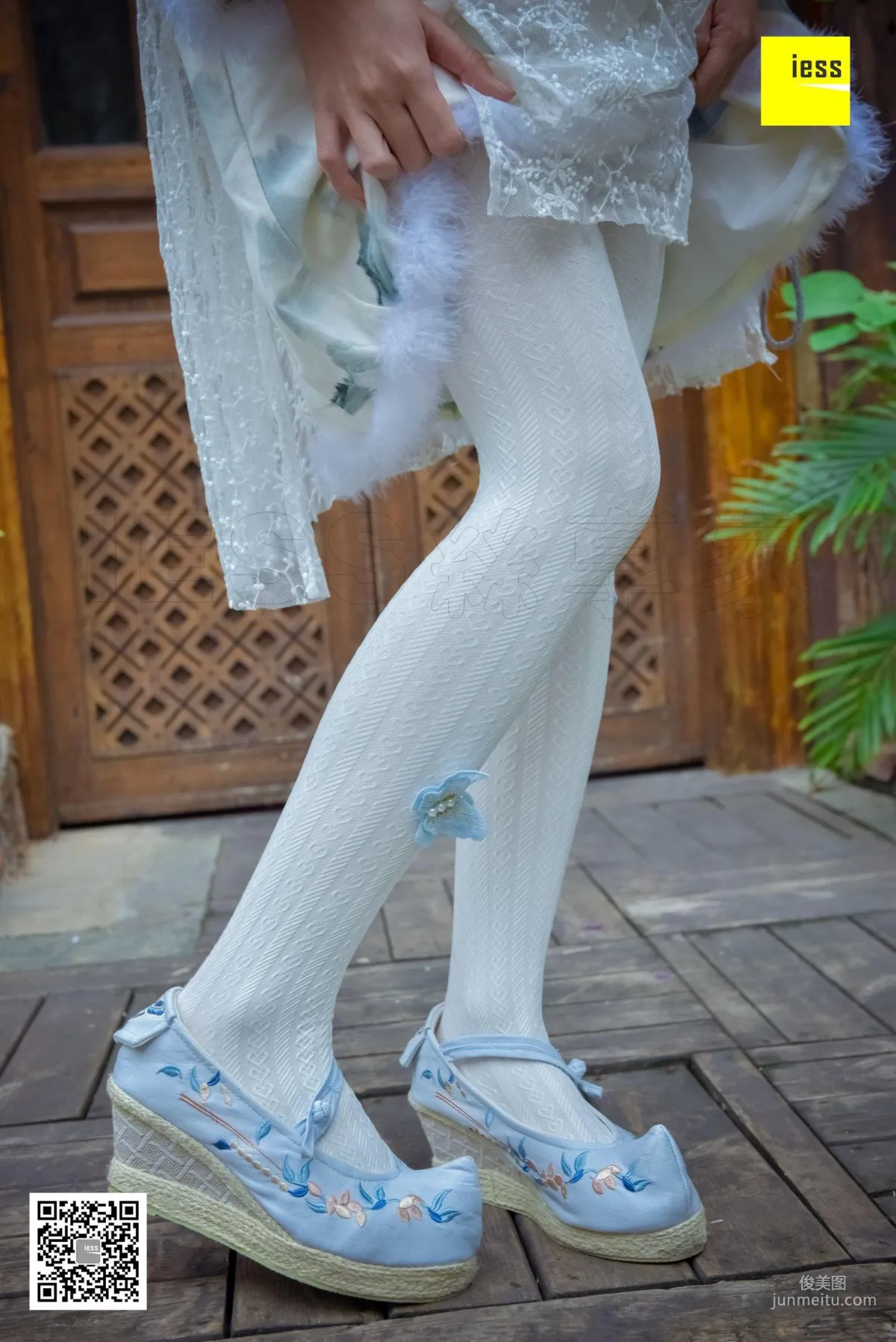 Silk Enjoyer 122 Mu Mu, Hanfu Embroidered Shoes White Socks [IESS] Photo Set photo 27
