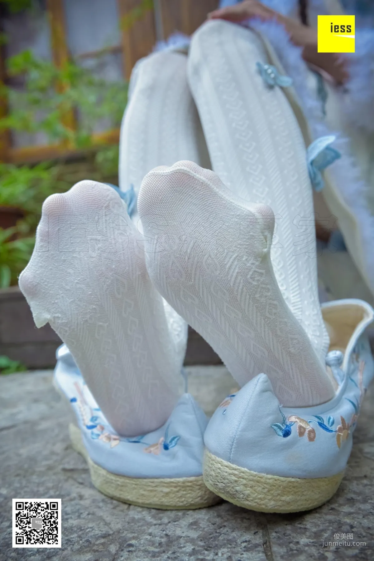 Silk Enjoyer 122 Mu Mu, Hanfu Embroidered Shoes White Socks [IESS] Photo Set photo 57