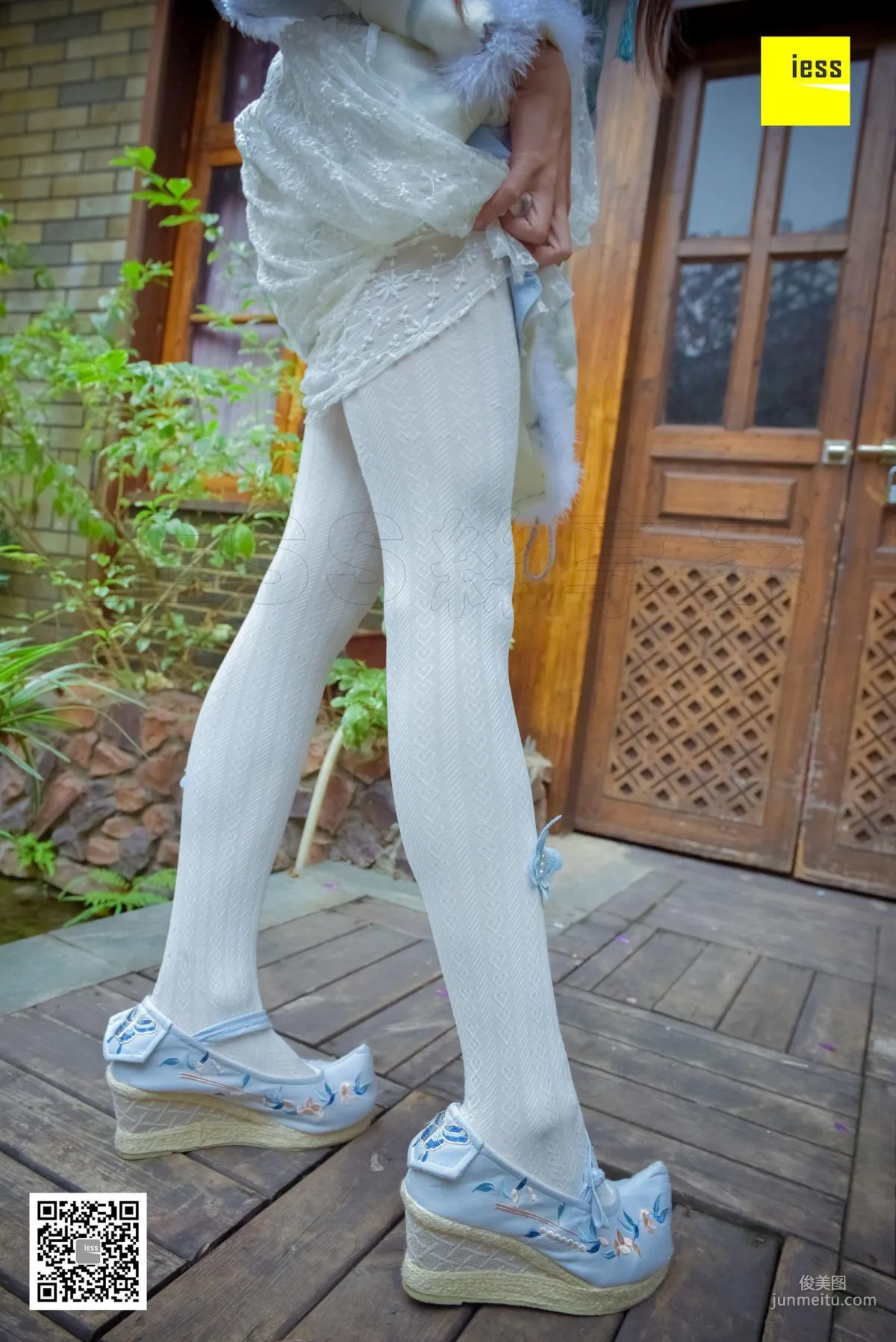 Silk Enjoyer 122 Mu Mu, Hanfu Embroidered Shoes White Socks [IESS] Photo Set photo 31