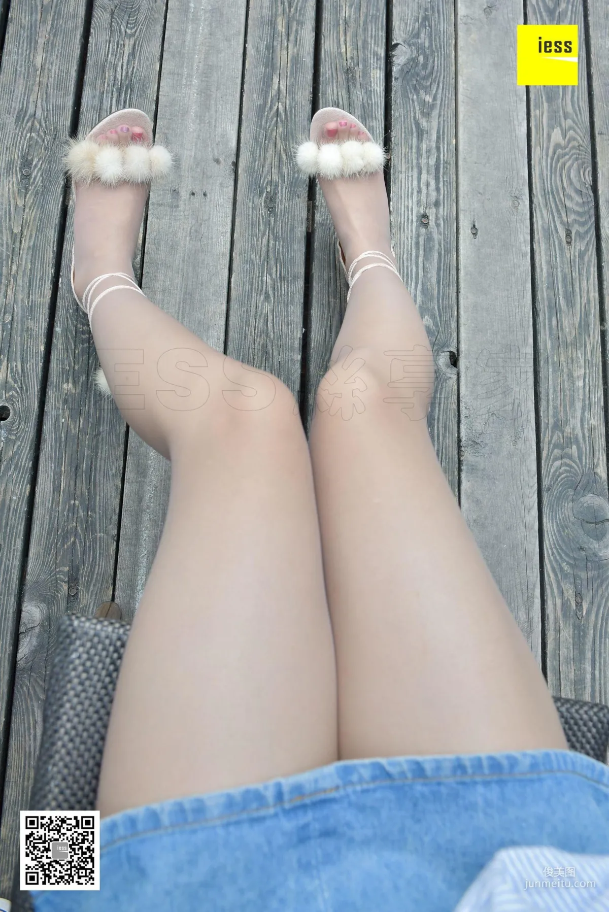Silk Enjoyer 114 Jing Jing Fluffy Lace-Up Sandals [IESS] Photo Set photo 32