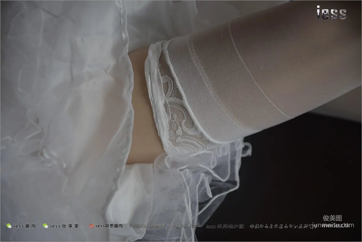 Silk Stockings Bento 159 Xiao Liu White Silver Ear [IESS] Photo Set photo 66