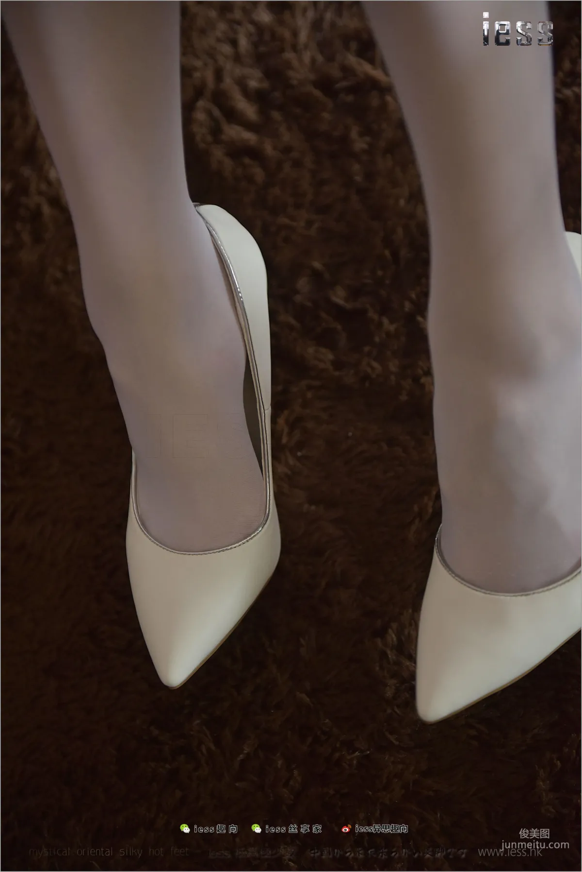 Silk Stockings Bento 159 Xiao Liu White Silver Ear [IESS] Photo Set photo 46