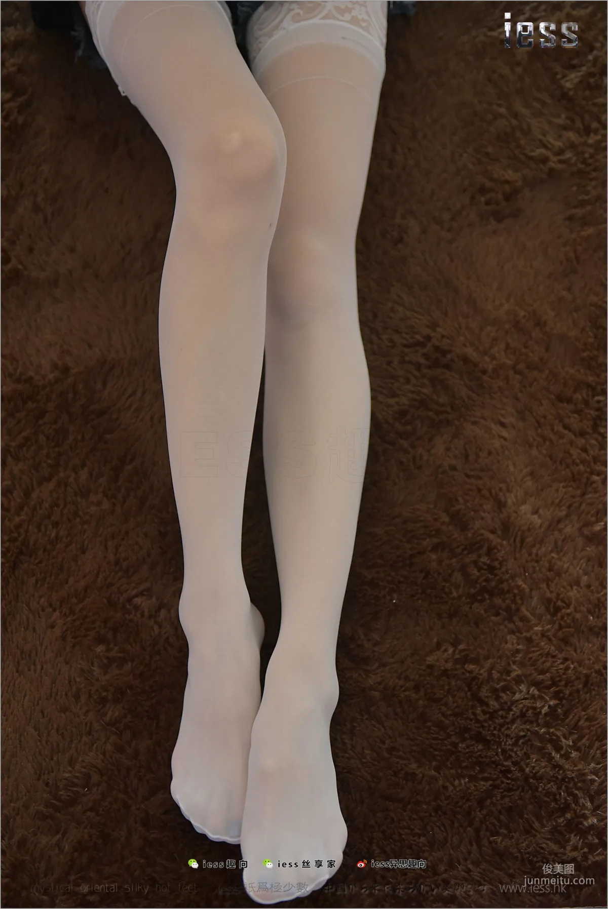 Silk Stockings Bento 159 Xiao Liu White Silver Ear [IESS] Photo Set photo 34