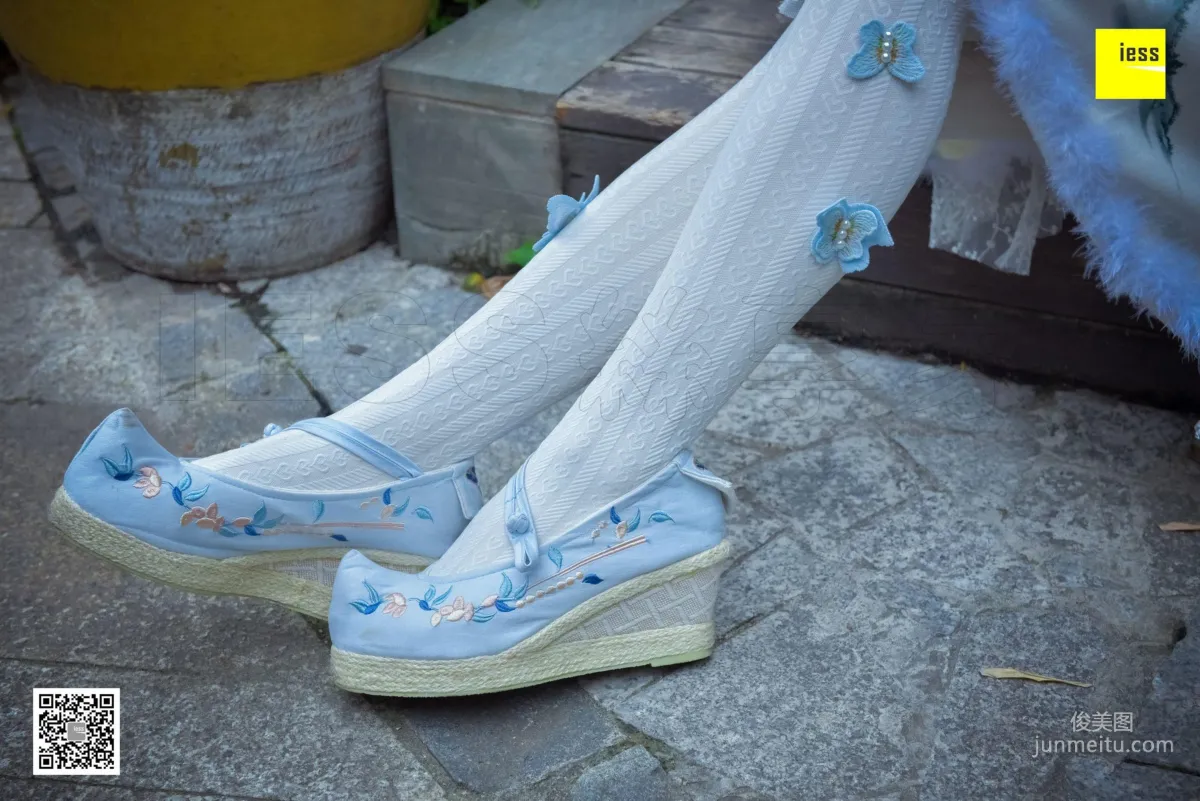 Silk Enjoyer 122 Mu Mu, Hanfu Embroidered Shoes White Socks [IESS] Photo Set photo 15