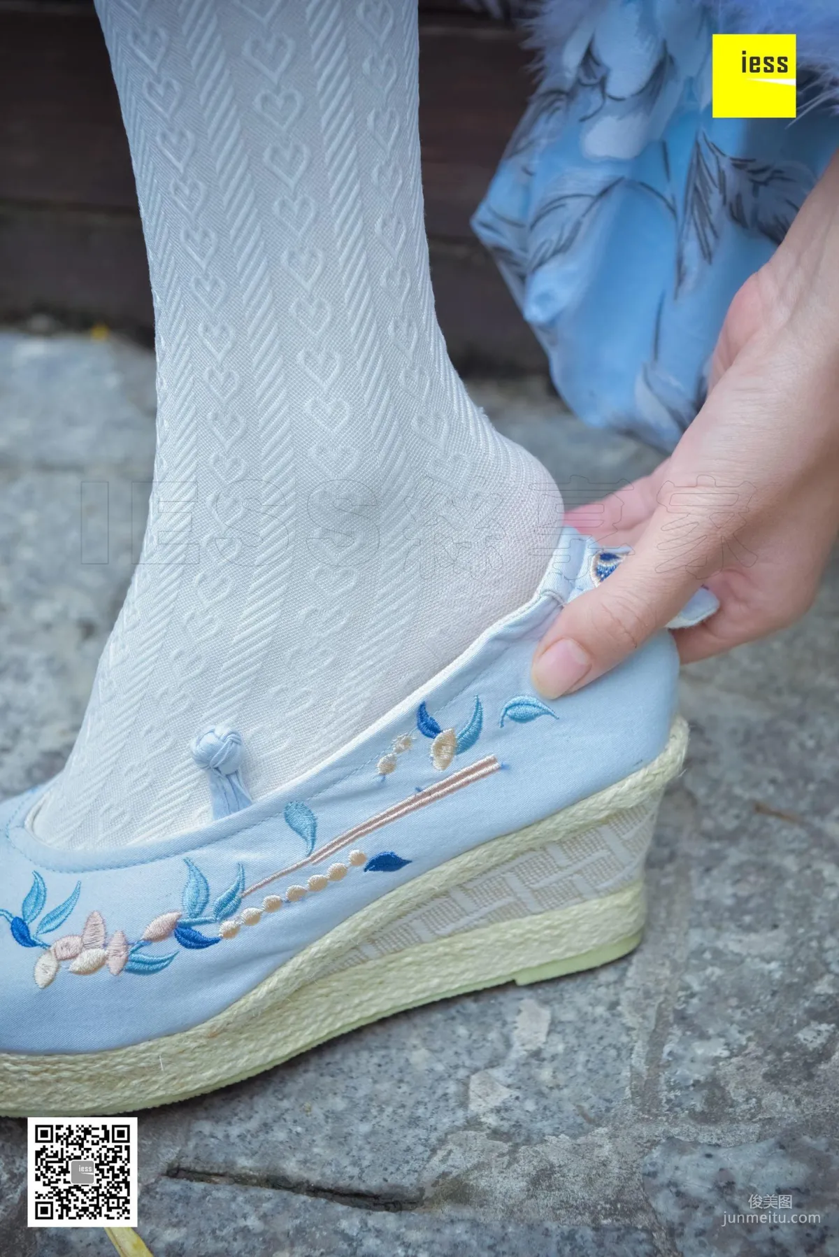 Silk Enjoyer 122 Mu Mu, Hanfu Embroidered Shoes White Socks [IESS] Photo Set photo 37