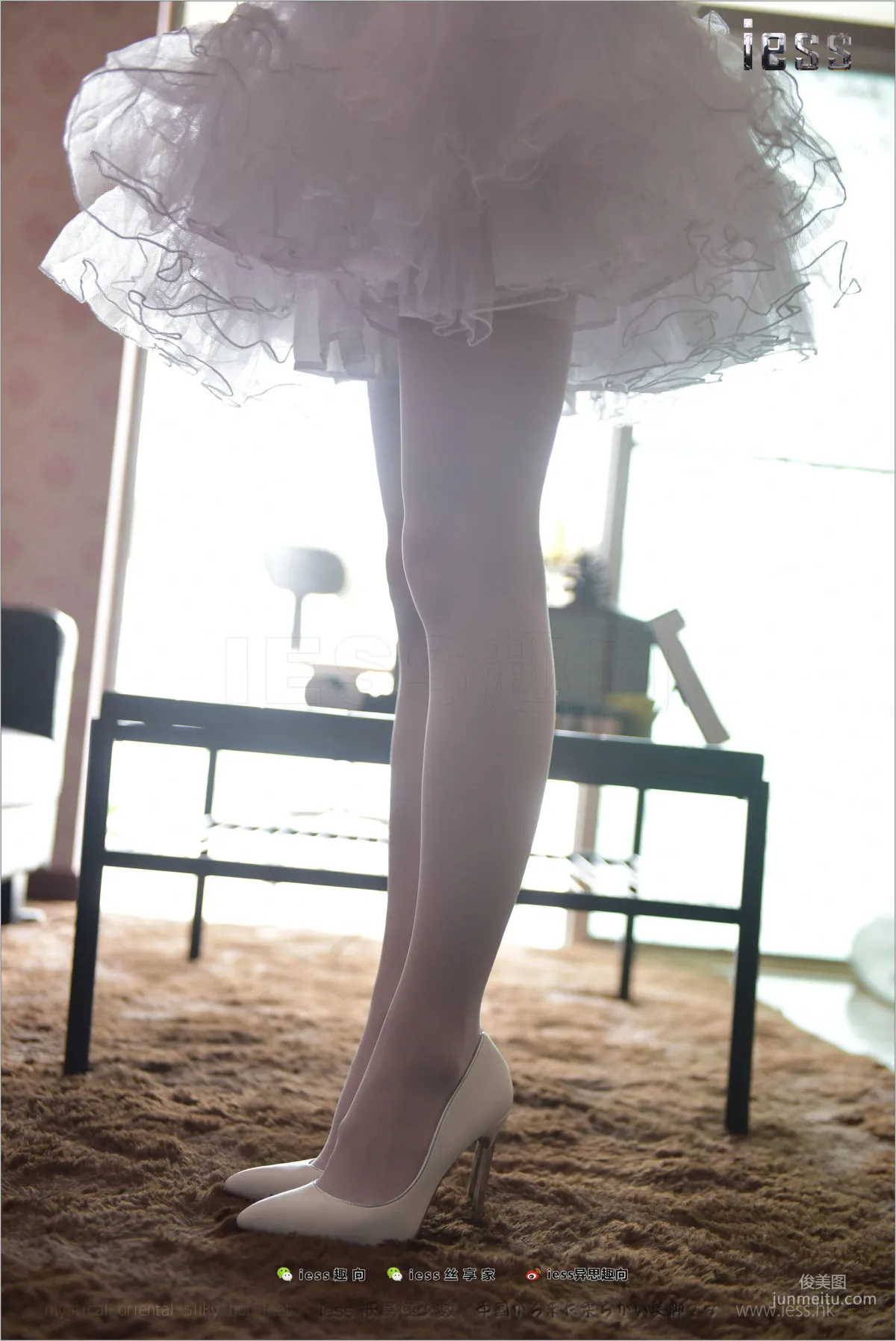 Silk Stockings Bento 159 Xiao Liu White Silver Ear [IESS] Photo Set photo 17