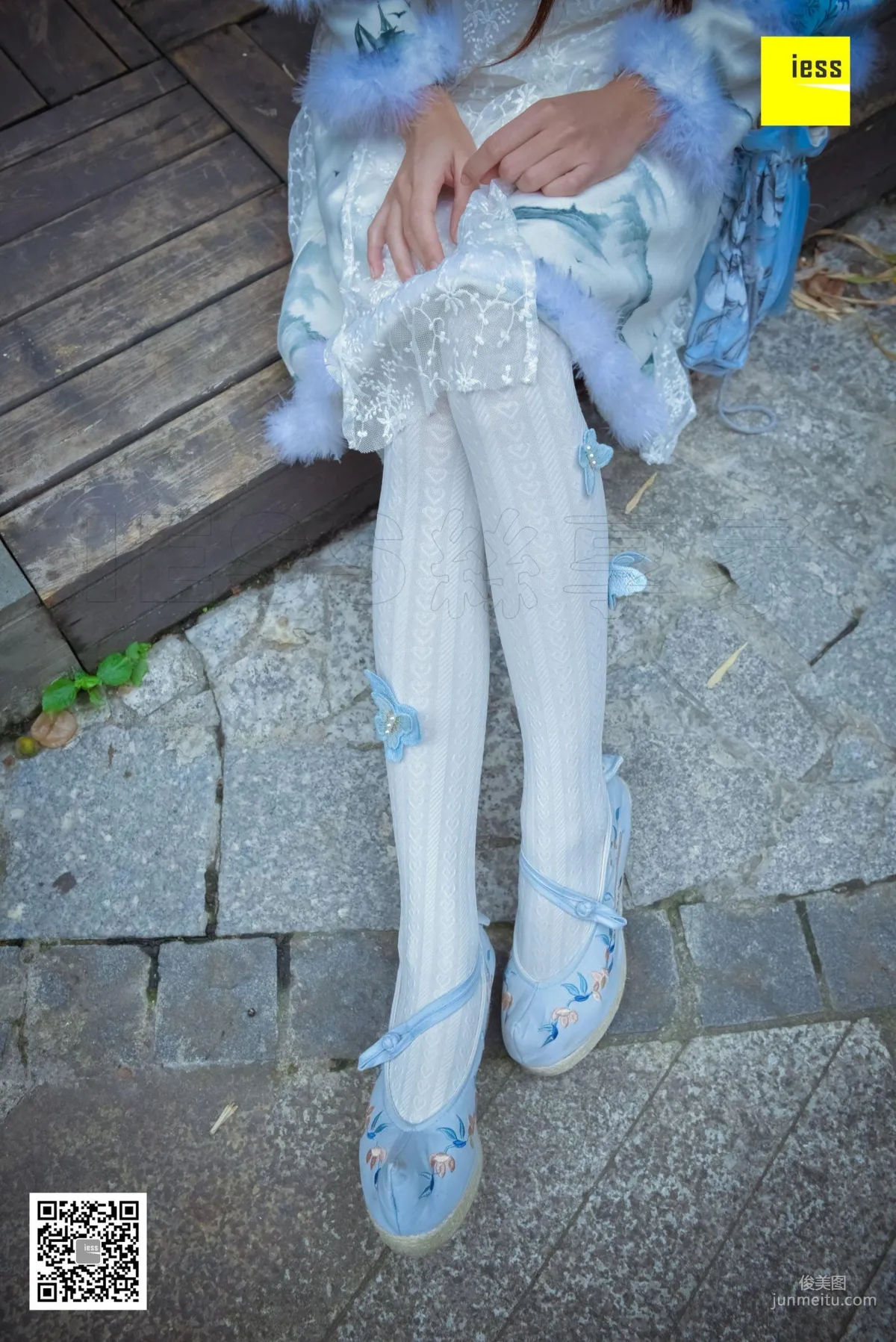 Silk Enjoyer 122 Mu Mu, Hanfu Embroidered Shoes White Socks [IESS] Photo Set photo 17