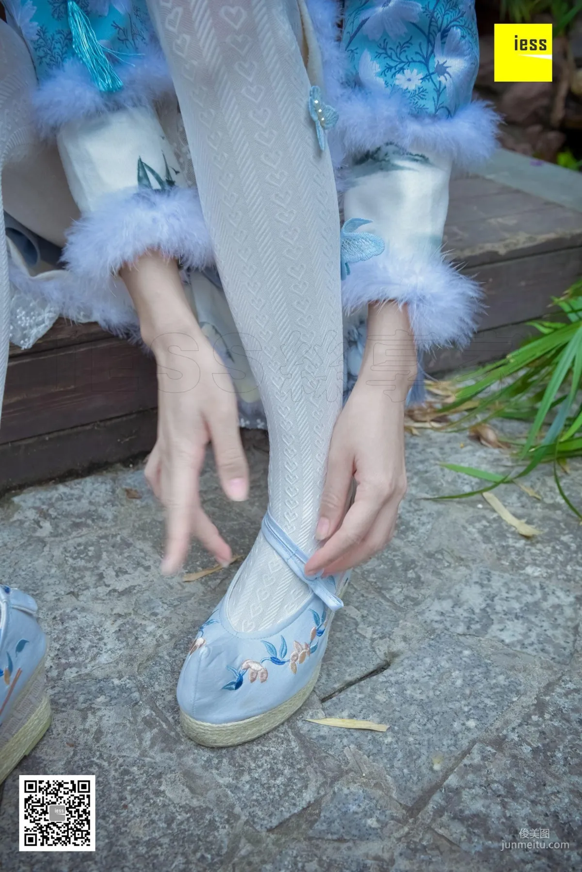 Silk Enjoyer 122 Mu Mu, Hanfu Embroidered Shoes White Socks [IESS] Photo Set photo 39