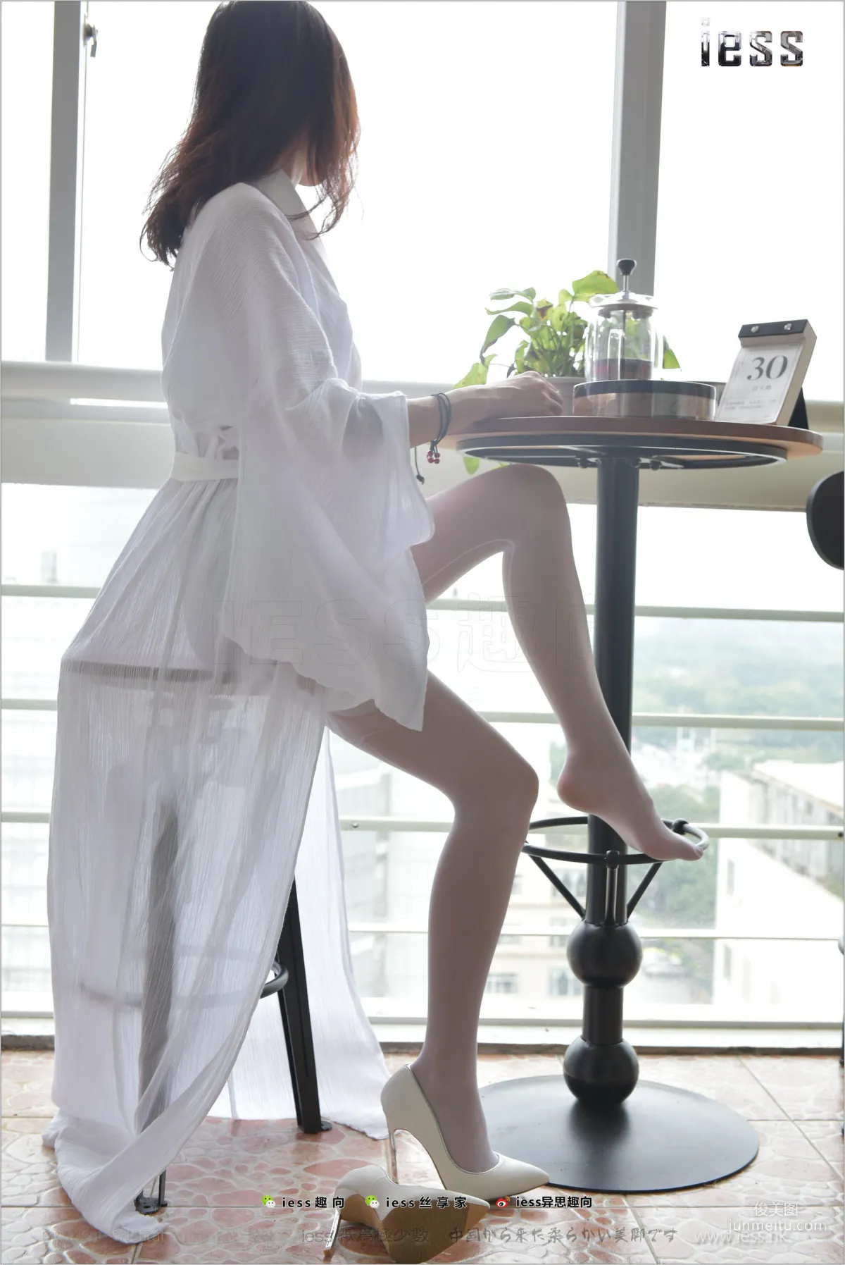 Silk Stockings Bento 179 Xiao Liu 《No.8 White Stockings Waltz》 [IESS] Photo Set photo 62