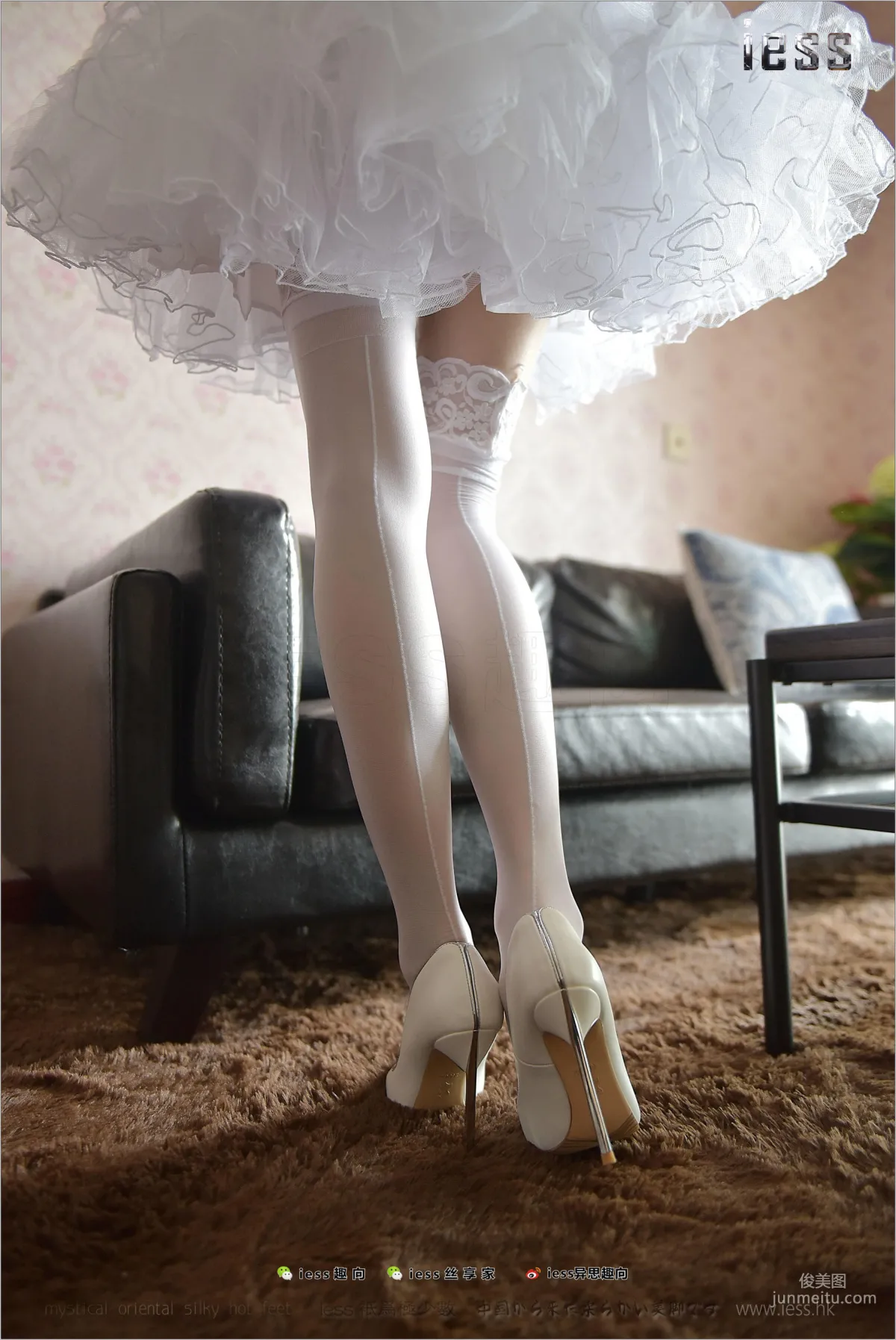 Silk Stockings Bento 159 Xiao Liu White Silver Ear [IESS] Photo Set photo 21