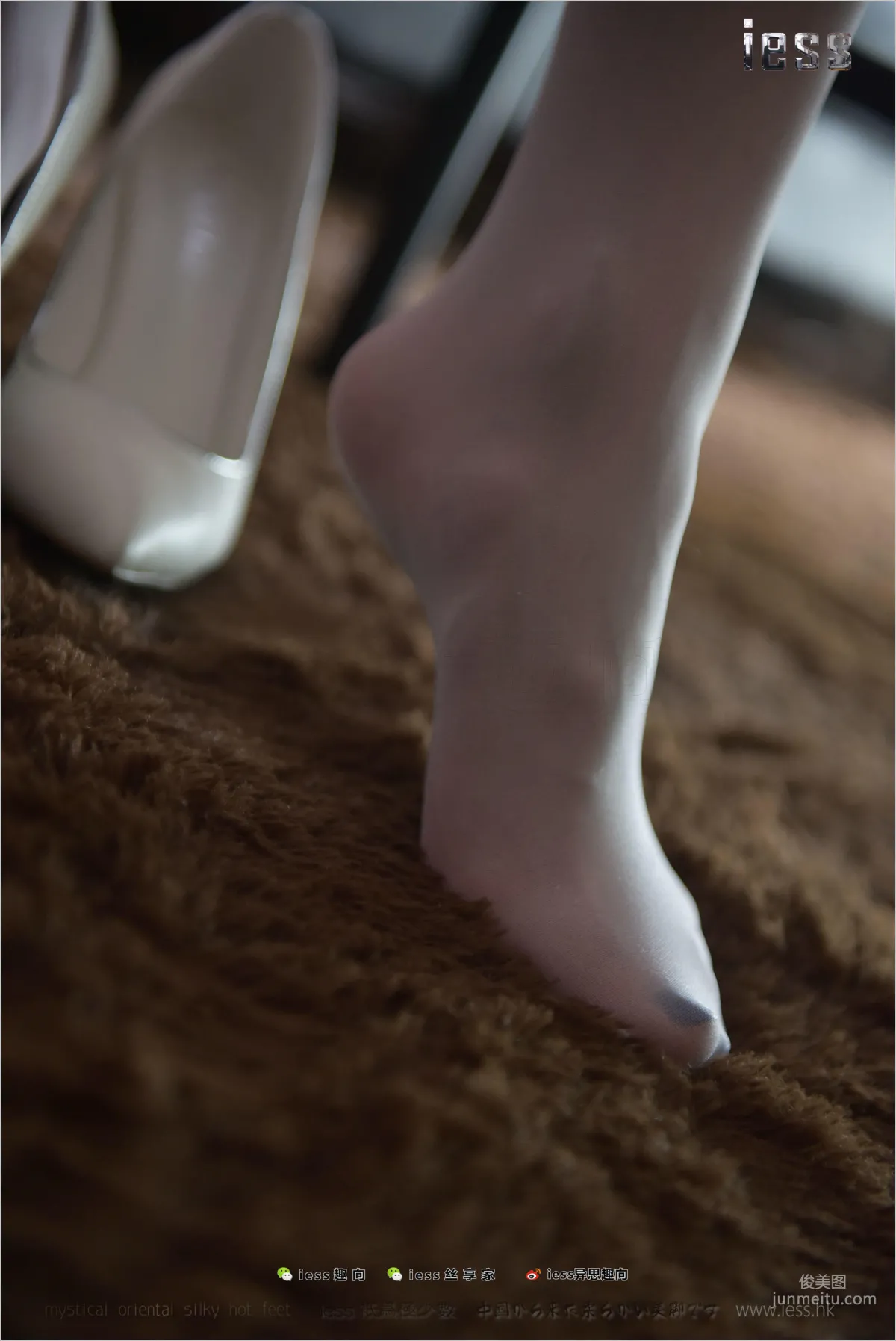 Silk Stockings Bento 159 Xiao Liu White Silver Ear [IESS] Photo Set photo 30