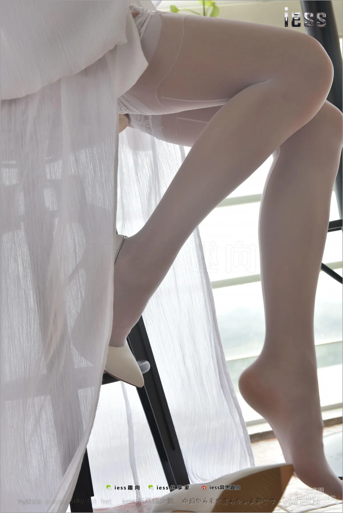 Silk Stockings Bento 179 Xiao Liu 《No.8 White Stockings Waltz》 [IESS] Photo Set photo 48