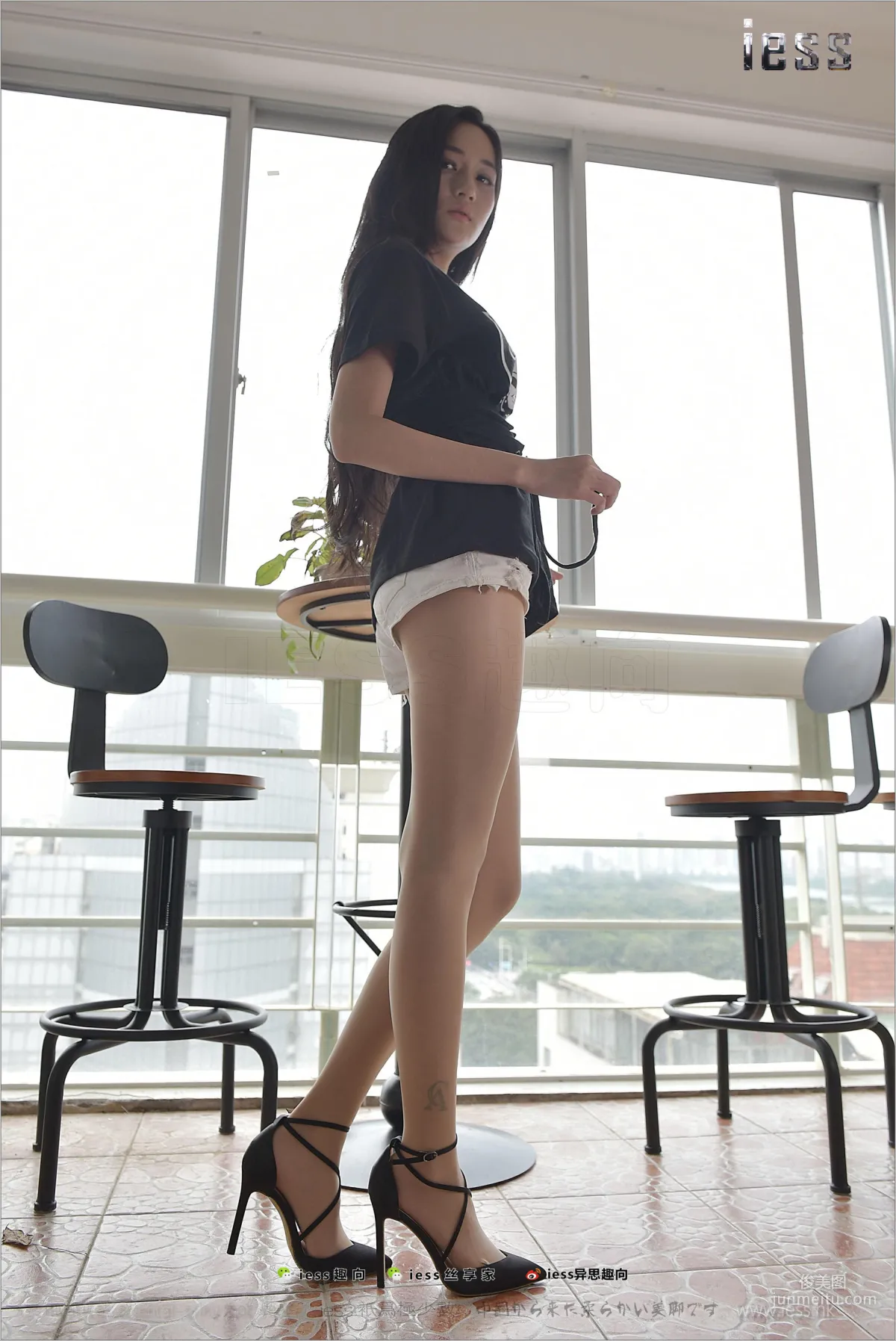 Silk Stockings Bento 153 Xiao Xiao Legs Appraisal [IESS] Photo Set photo 55
